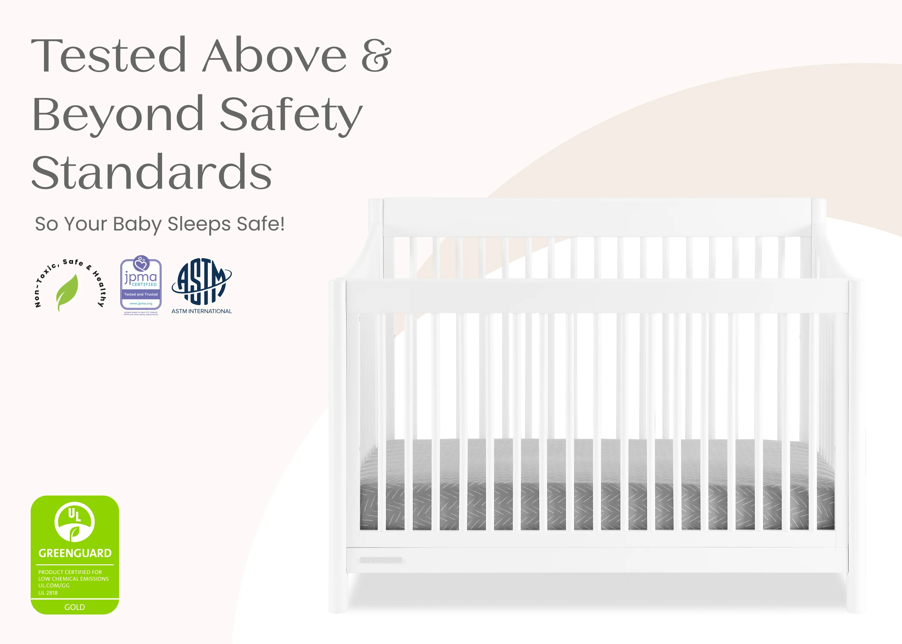Brooks 6-in-1 Convertible Crib - Image 8