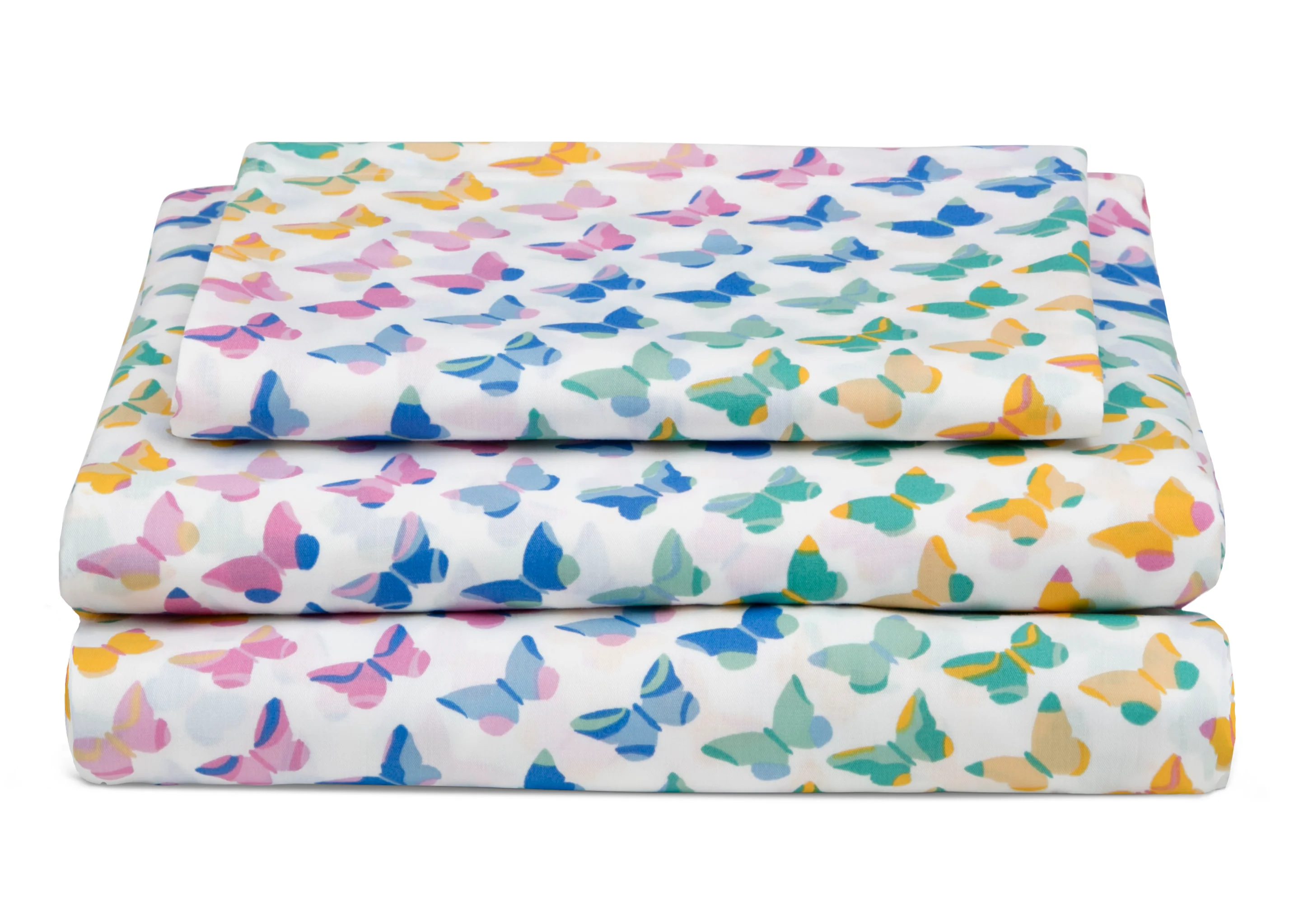 Butterflies 3-Piece Twin Sheet Set - Image 5