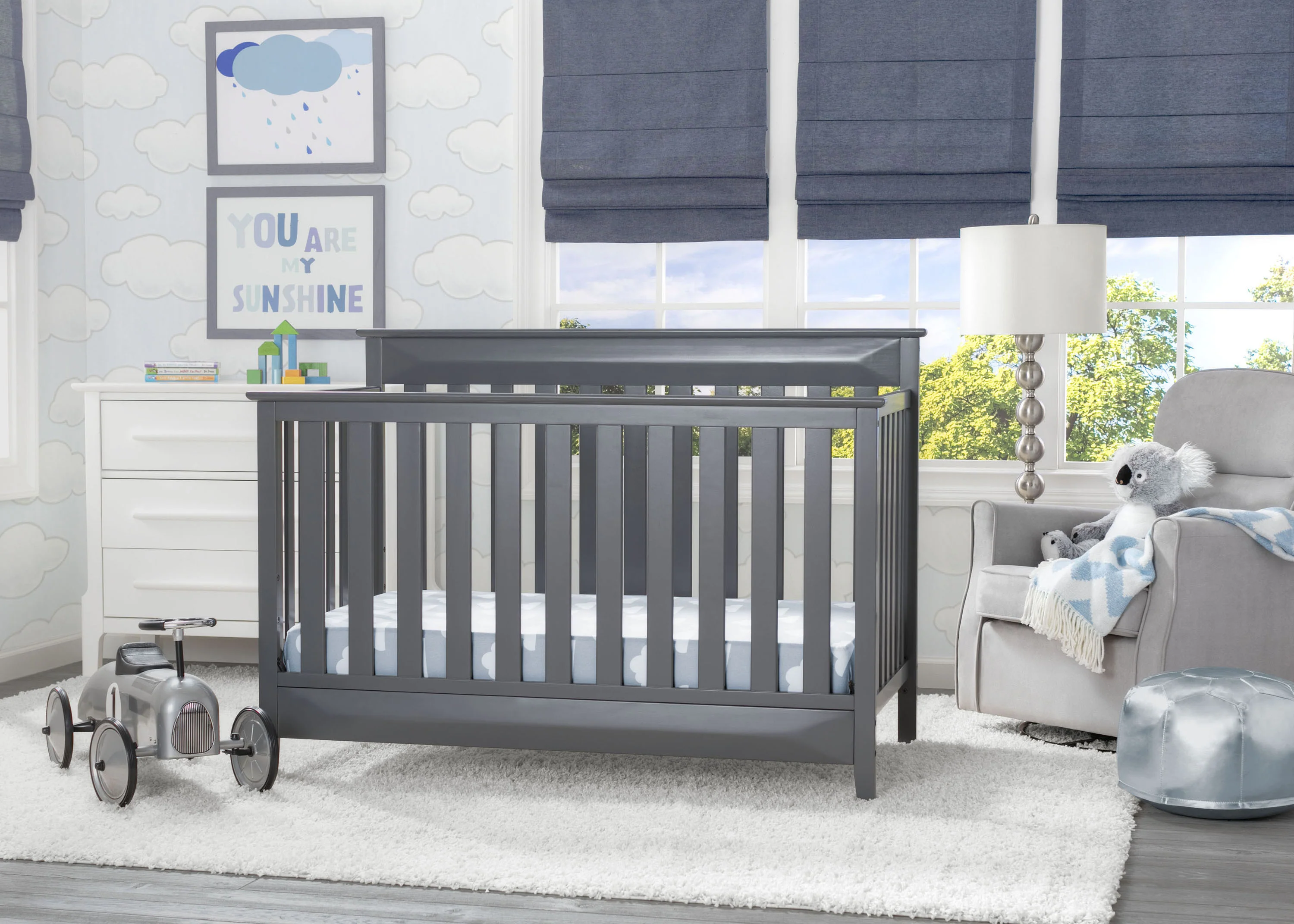 Cameron 4-in-1 Convertible Baby Crib - Image 2