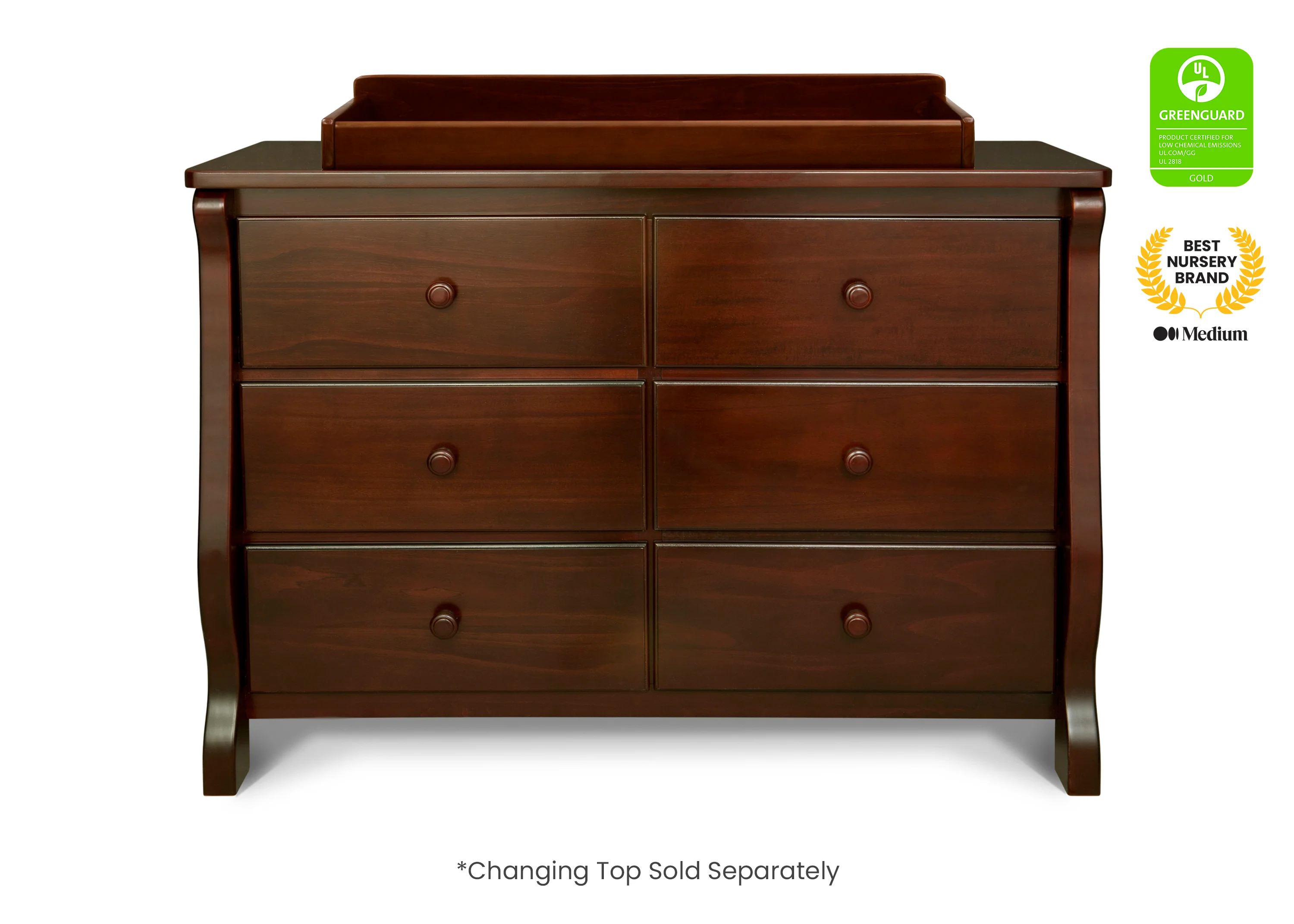 Canton / Eclipse 6 Drawer Dresser with Interlocking Drawers - Image 10