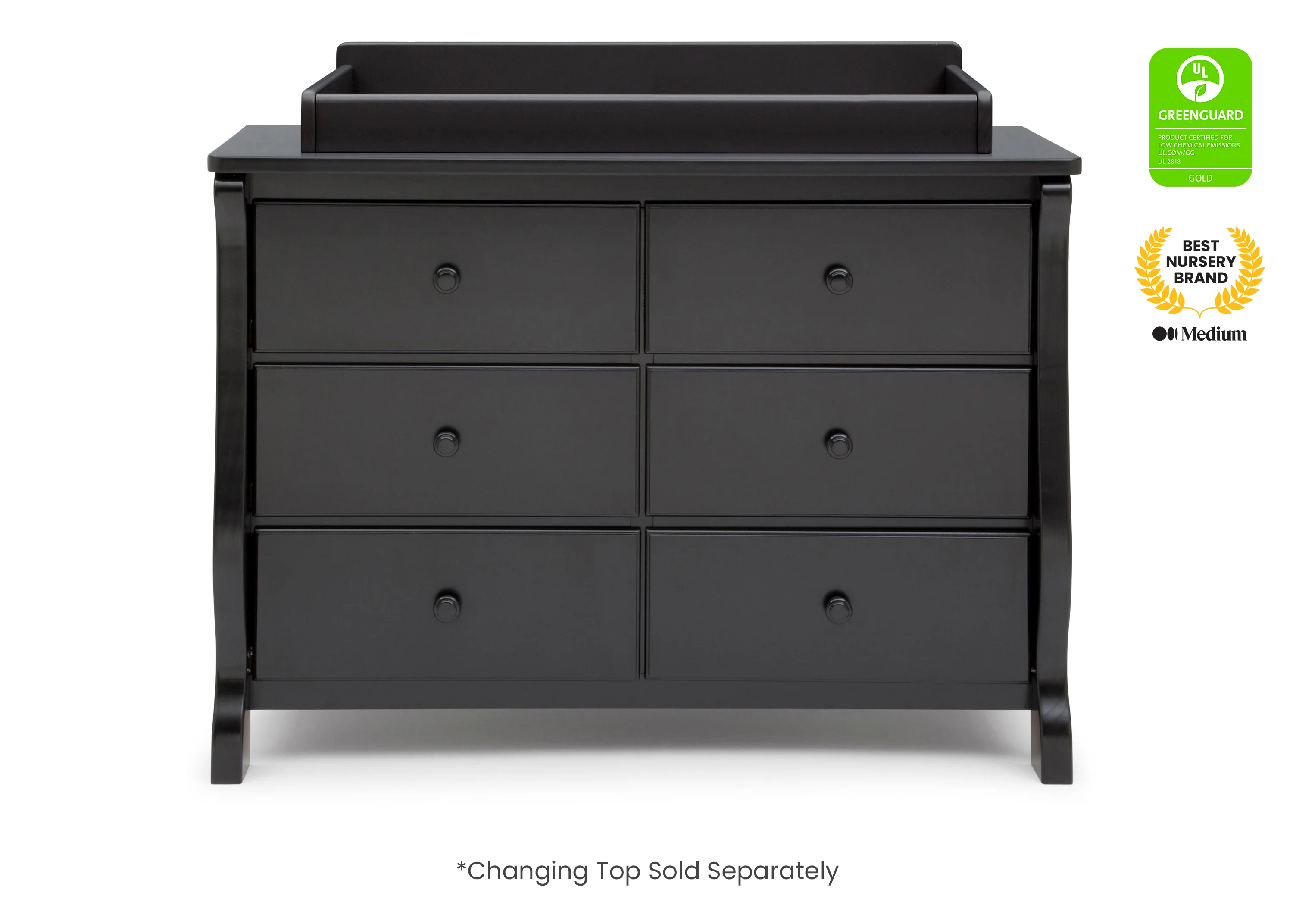 Canton / Eclipse 6 Drawer Dresser with Interlocking Drawers - Image 14