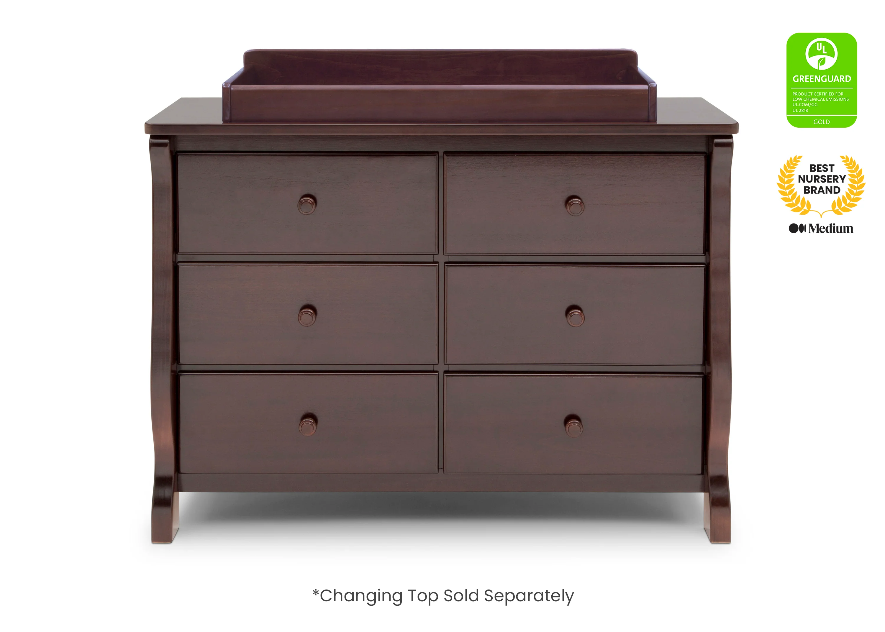 Canton / Eclipse 6 Drawer Dresser with Interlocking Drawers - Image 22