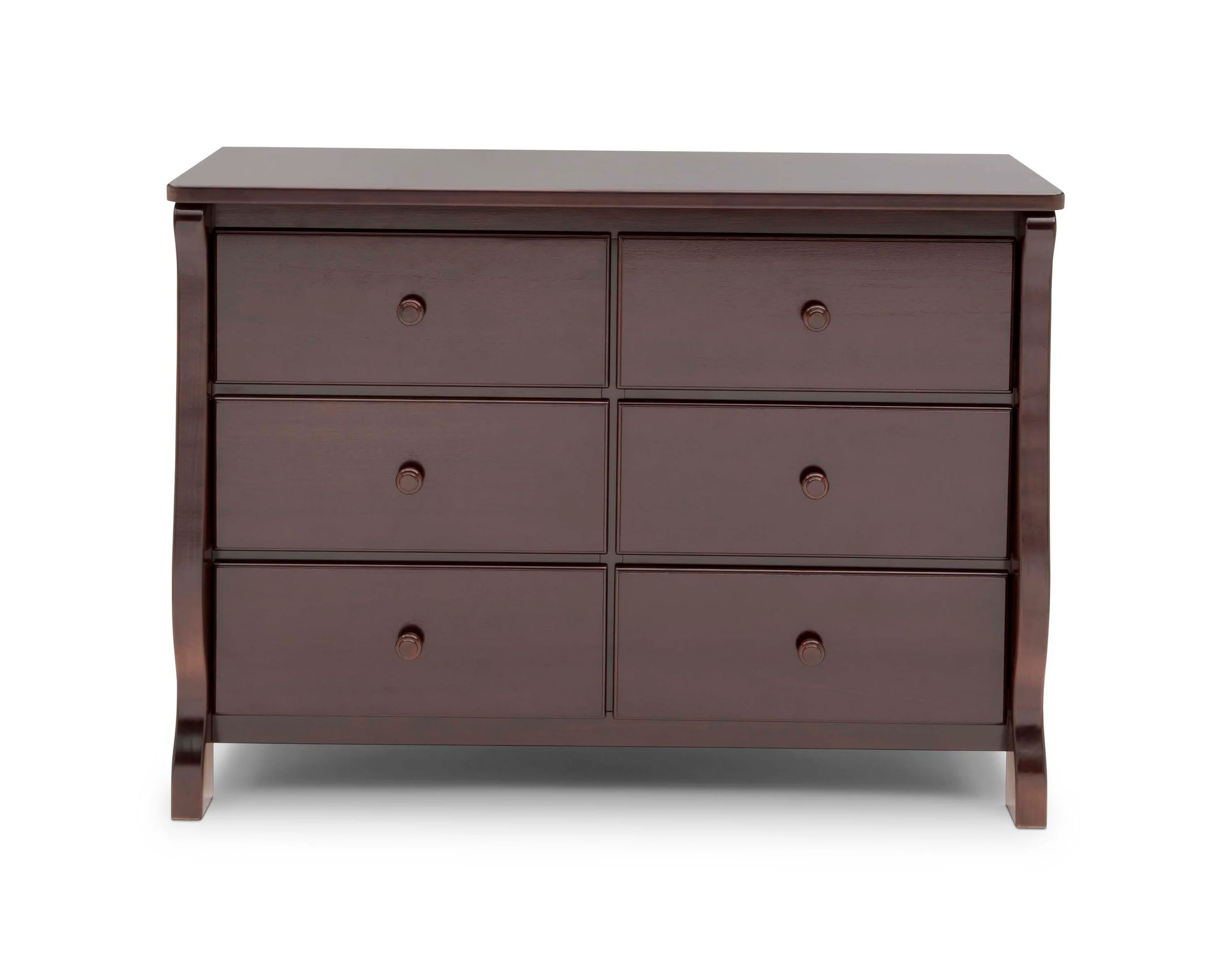 Canton / Eclipse 6 Drawer Dresser with Interlocking Drawers - Image 25