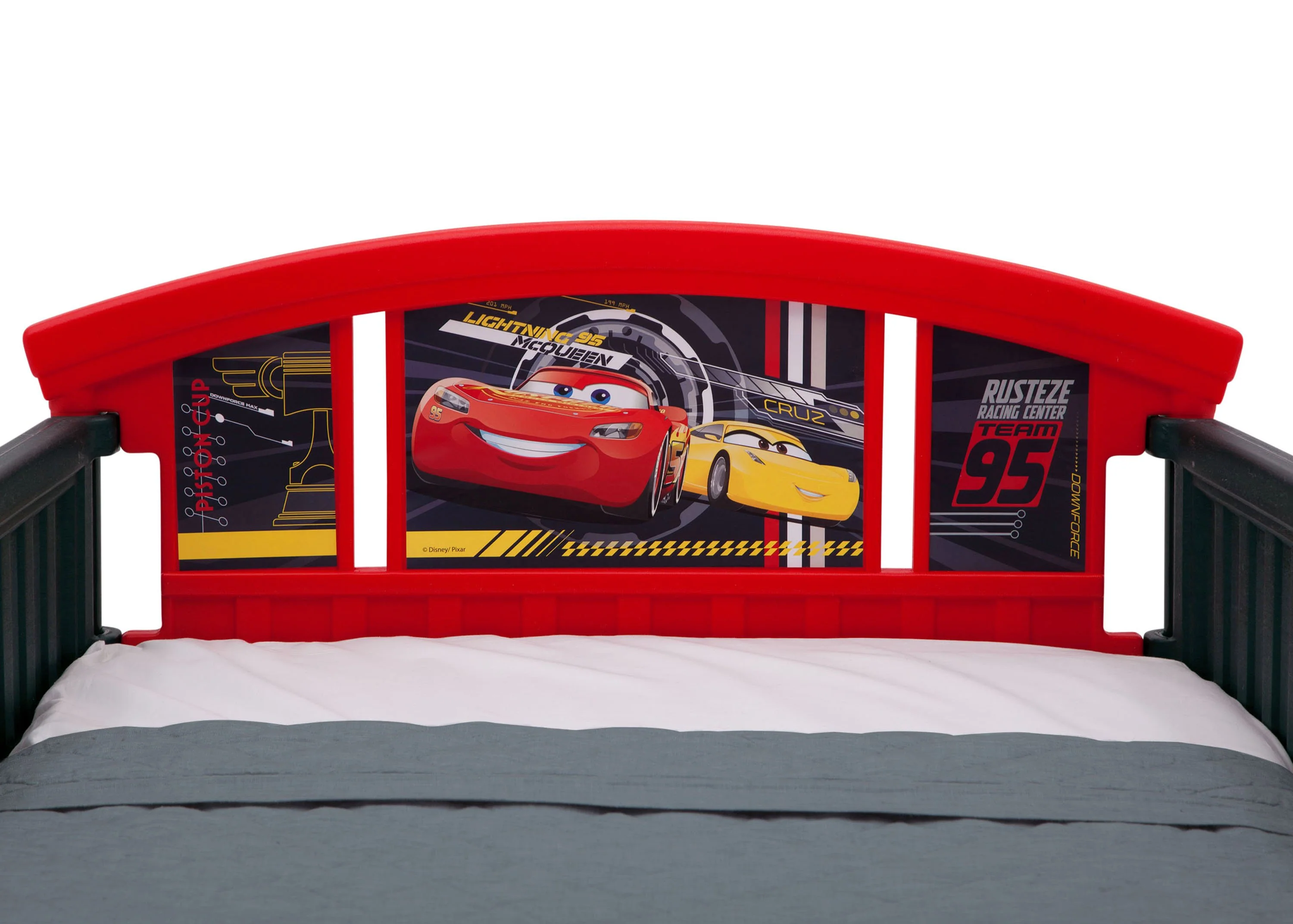 Cars 3D-Footboard Toddler Bed - Image 4