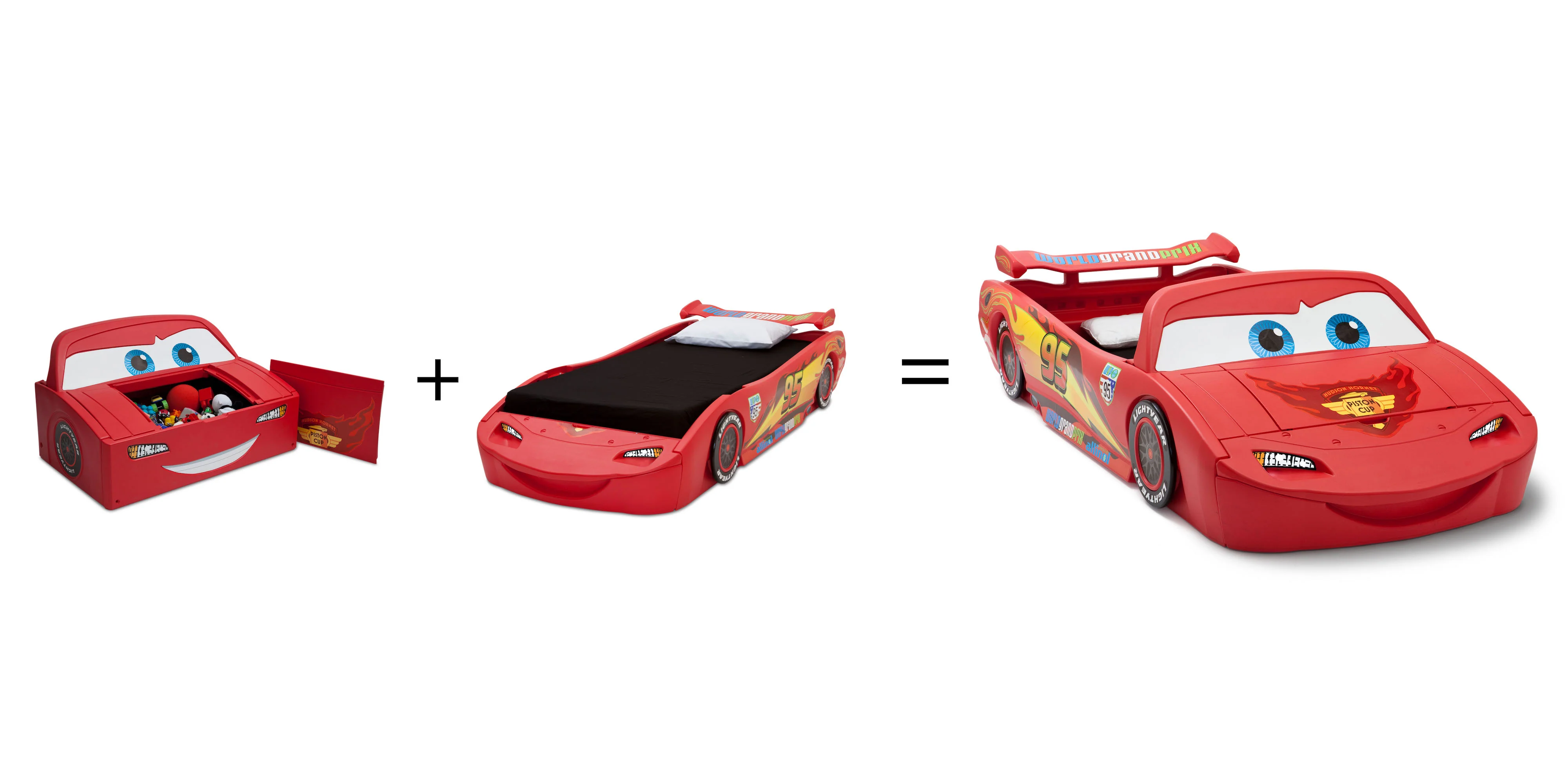 Cars Convertible Toddler-to-Twin Bed - Image 6