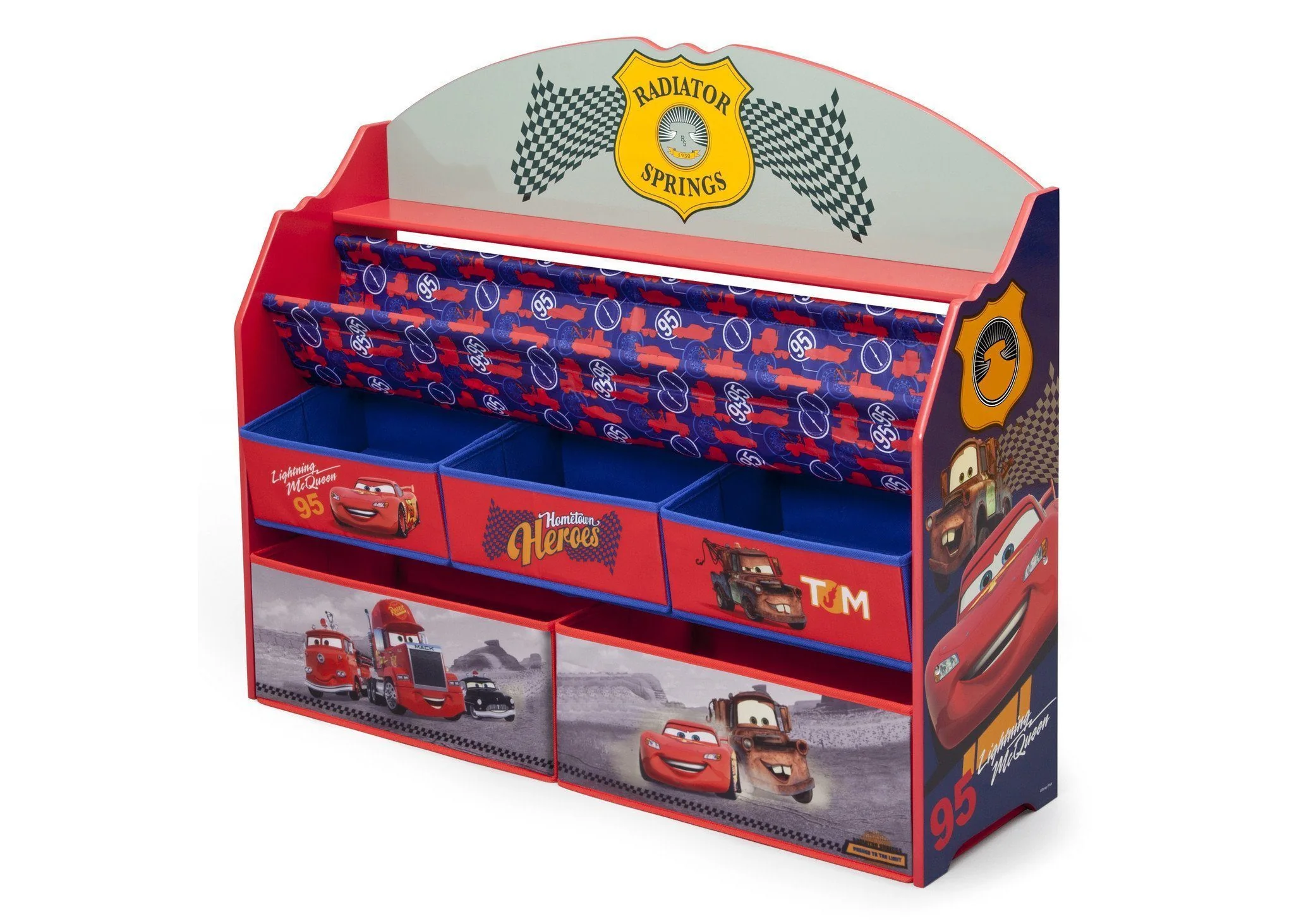 Cars Deluxe Book & Toy Organizer - Image 3