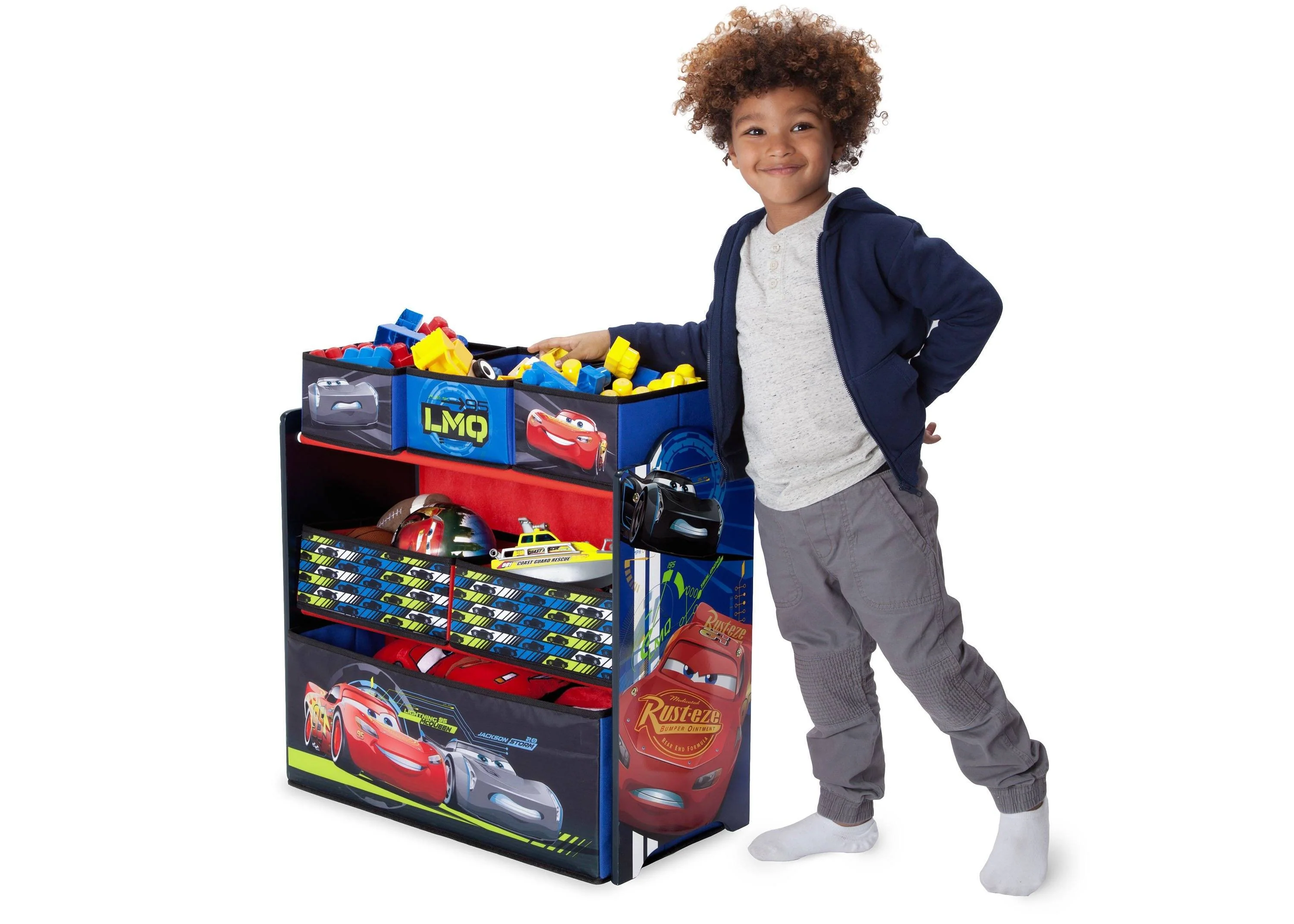 Cars Multi-Bin Toy Organizer - Image 3