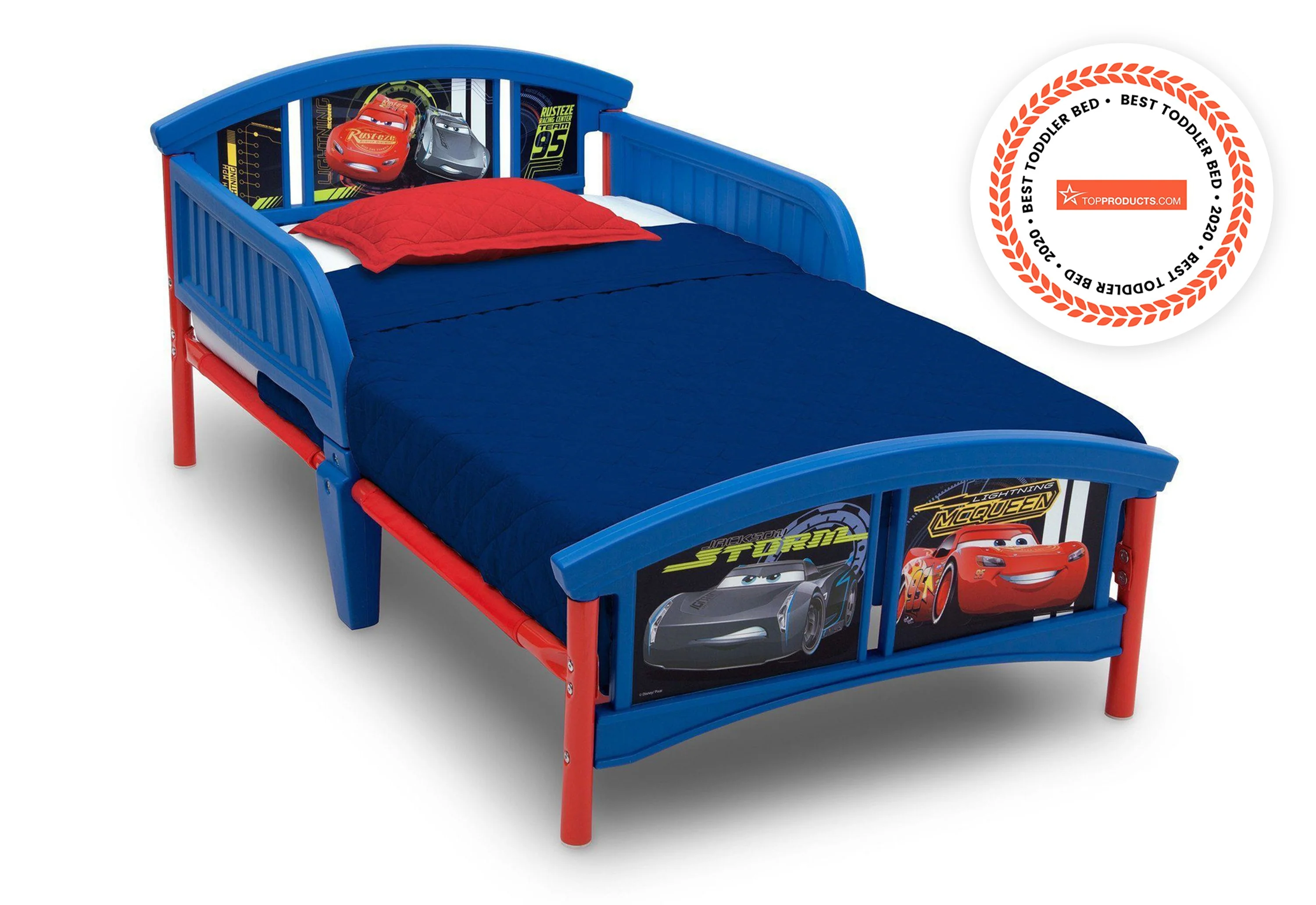 Cars Plastic Toddler Bed - Image 3