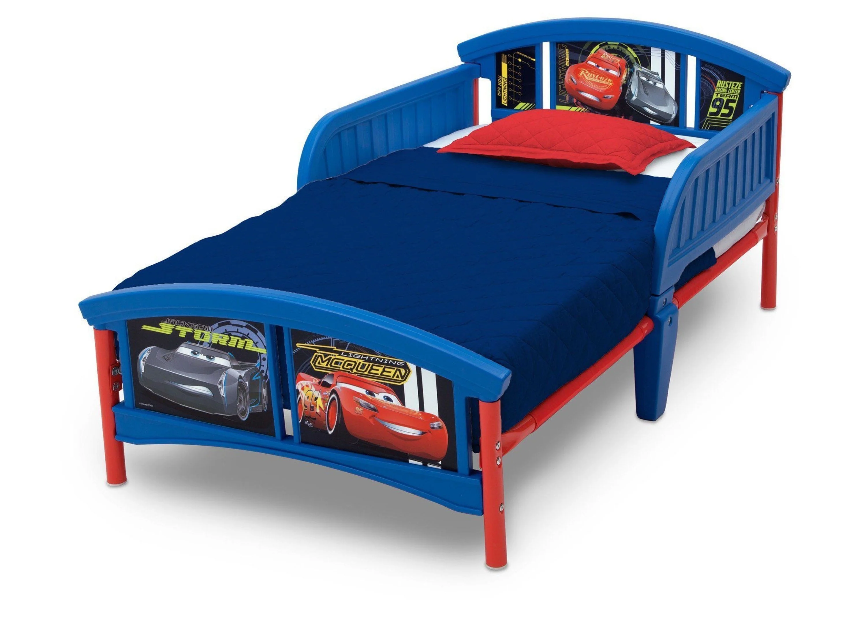 Cars Plastic Toddler Bed - Image 5
