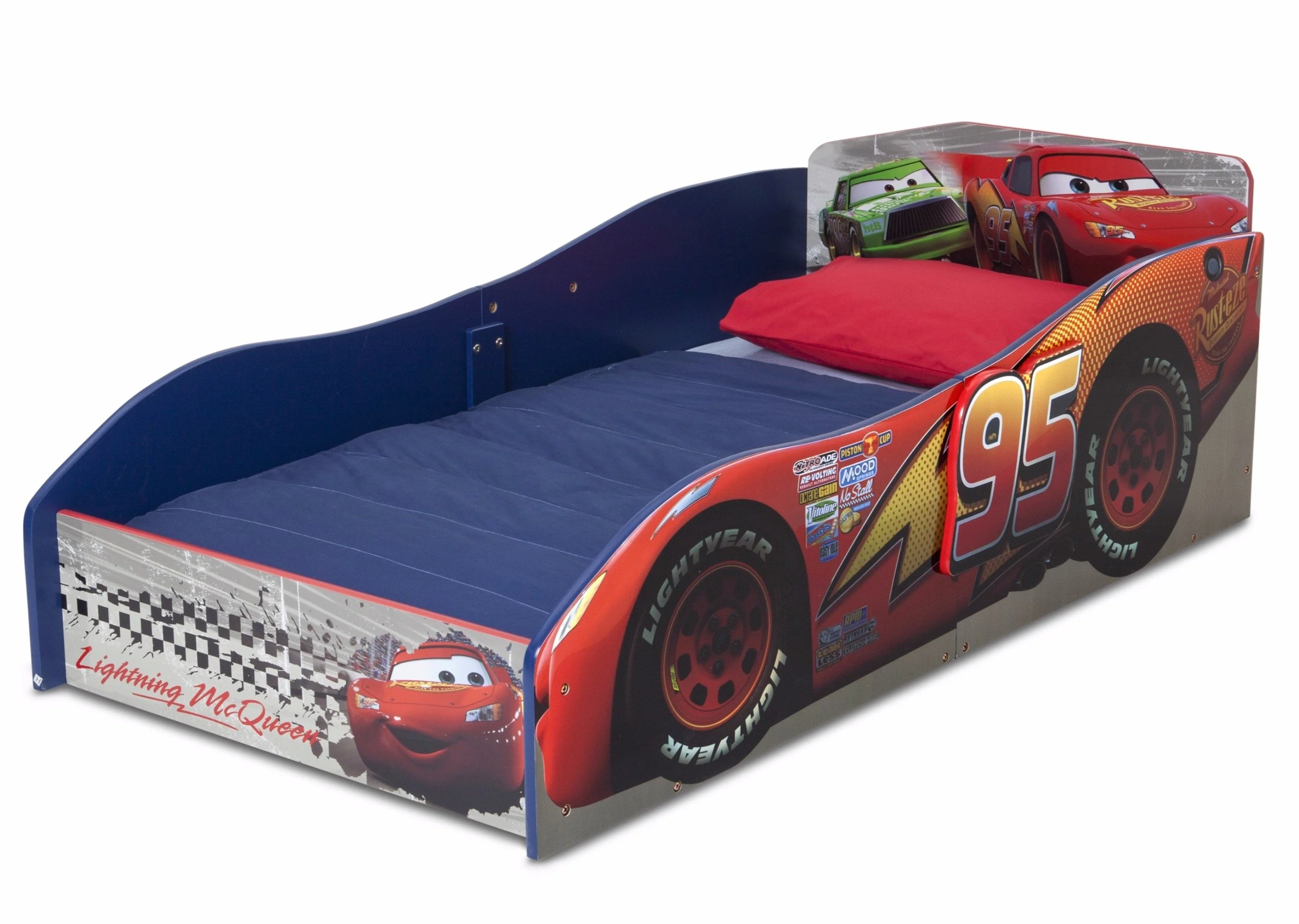 Cars Wood Toddler Bed - Image 4