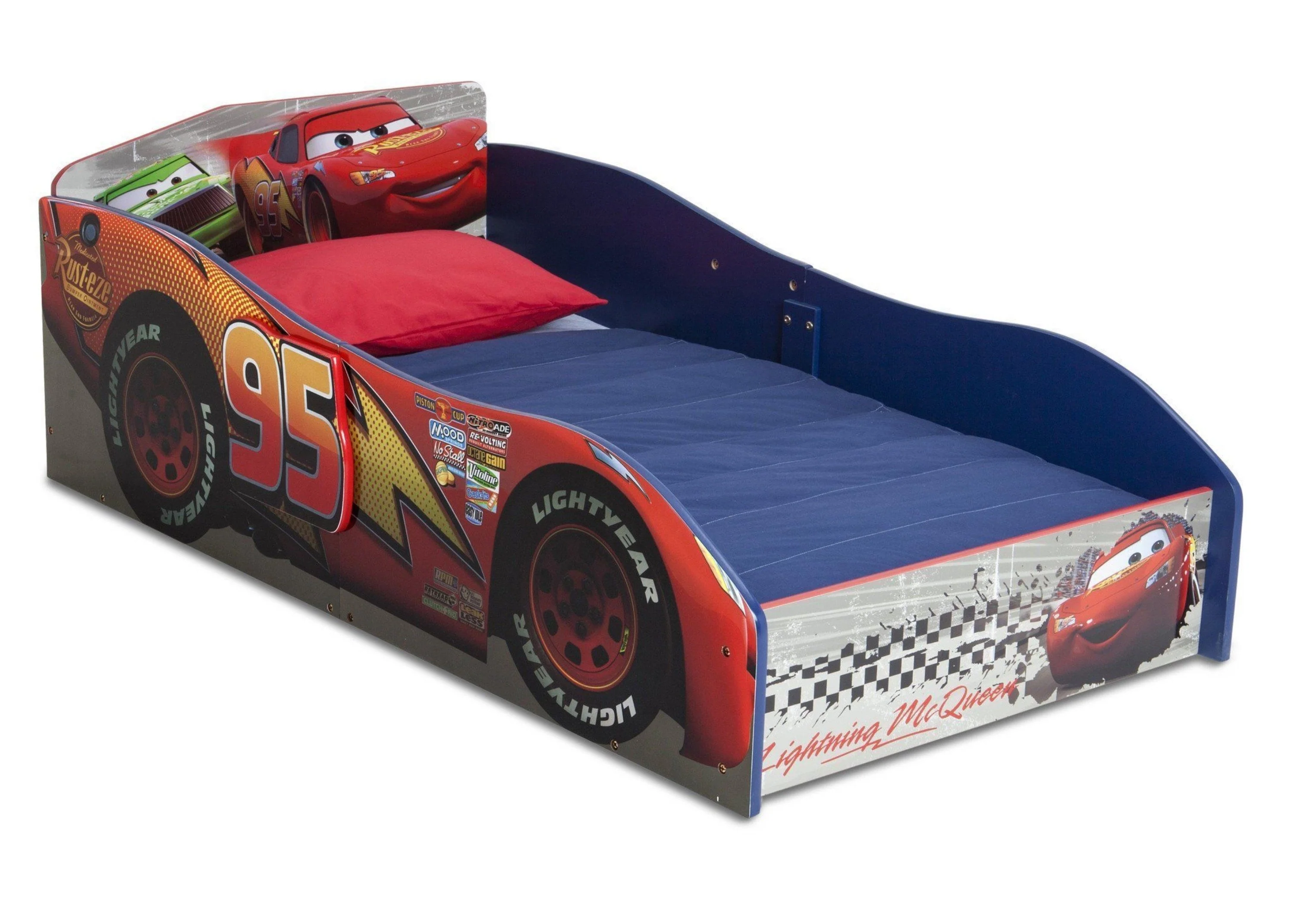 Cars Wood Toddler Bed - Image 6