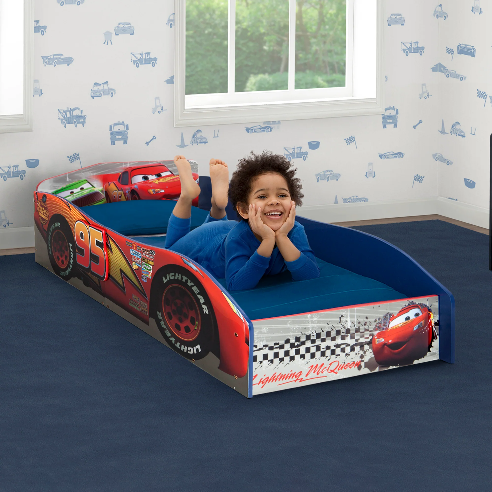 Cars Wood Toddler Bed - Image 8