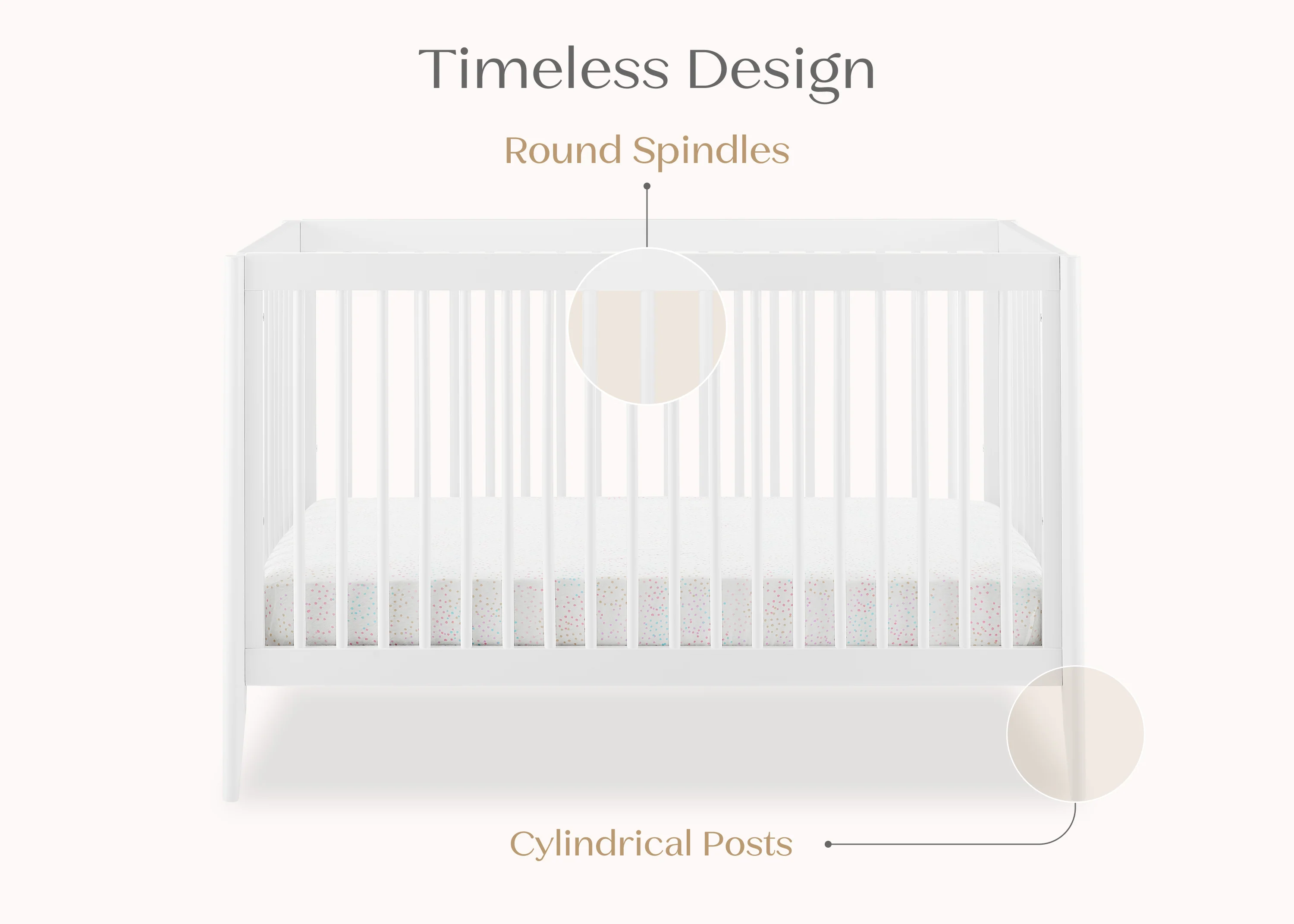 Casey 6-in-1 Convertible Crib - Image 24