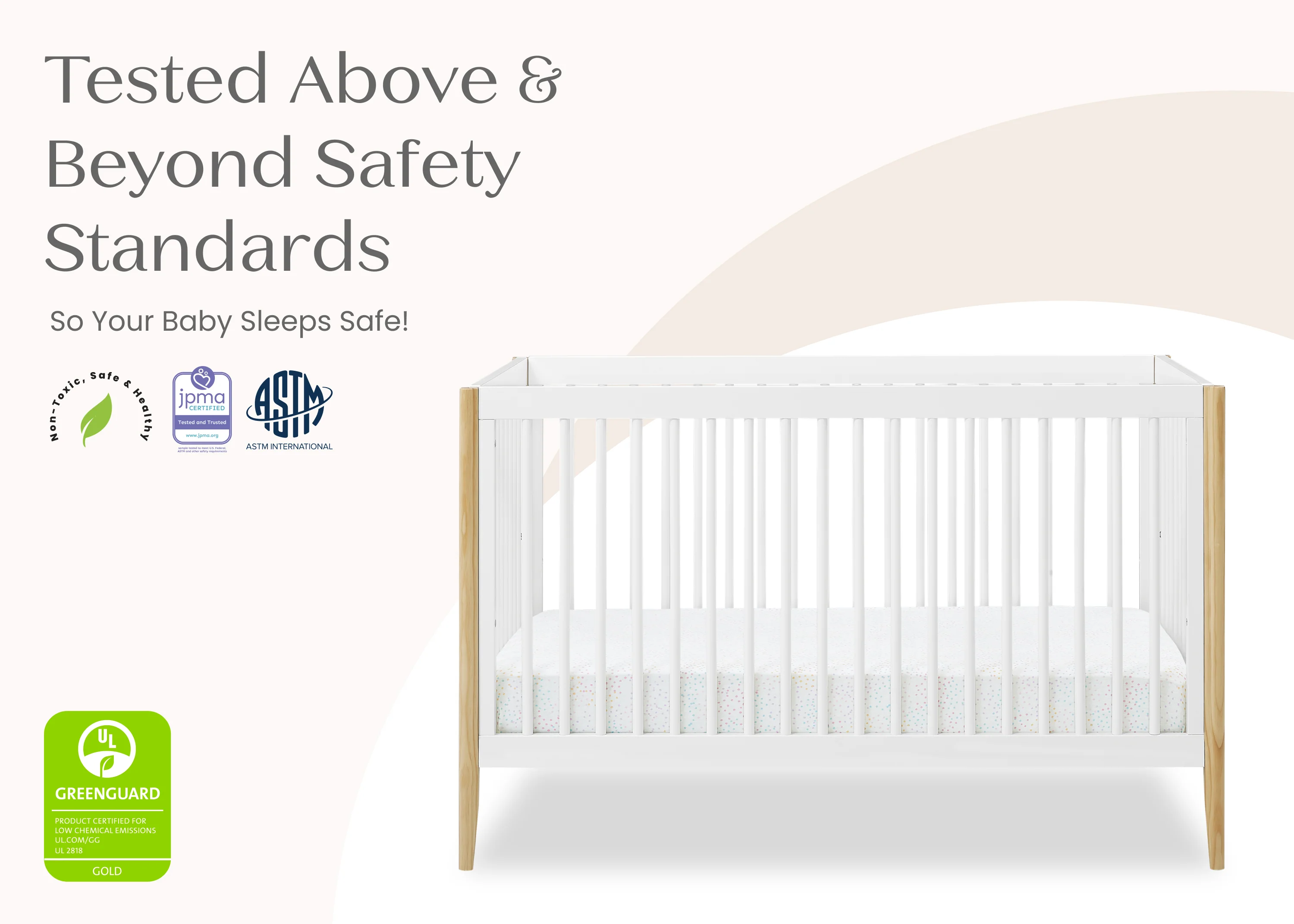 Casey 6-in-1 Convertible Crib - Image 45