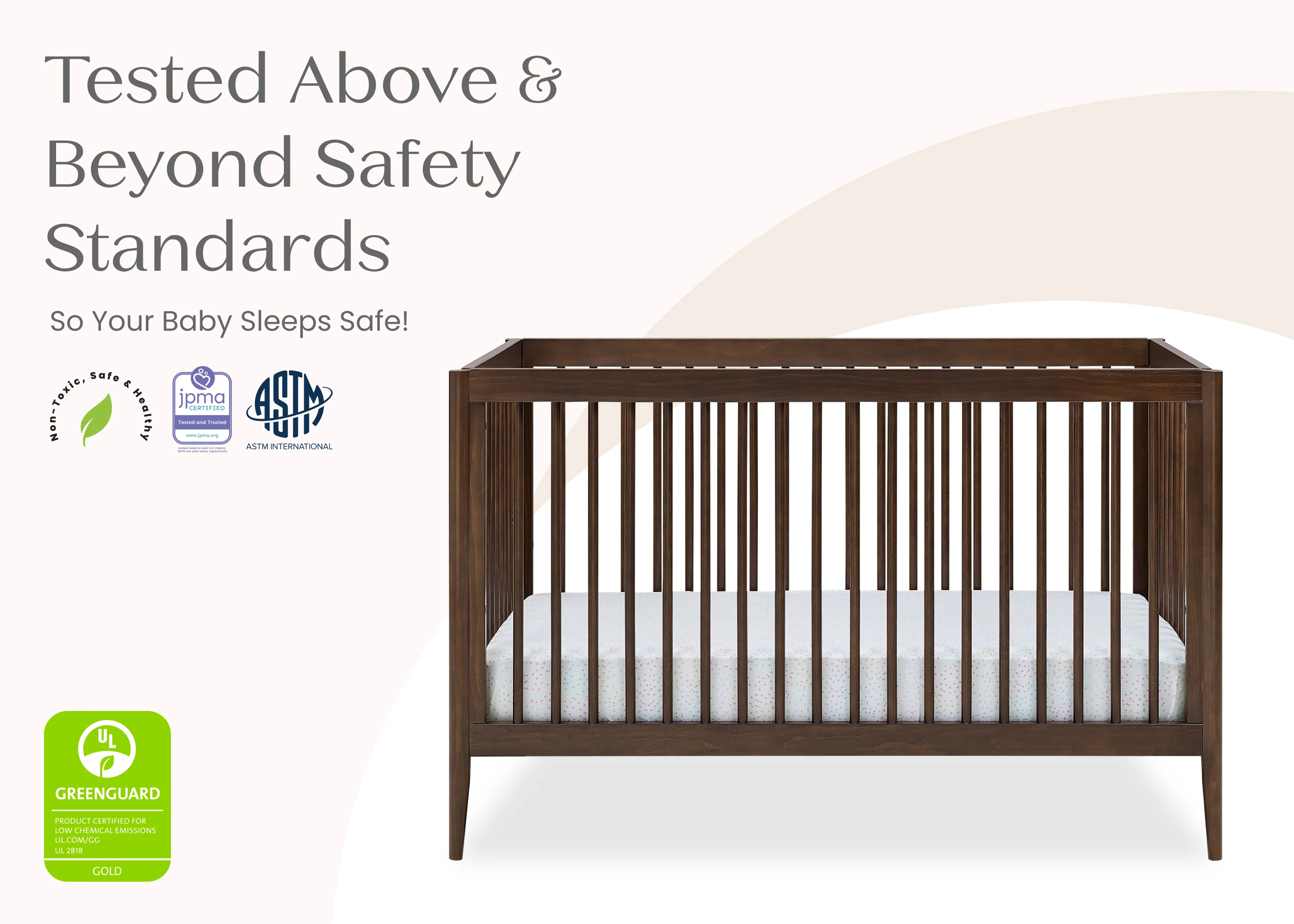 Casey 6-in-1 Convertible Crib - Image 64
