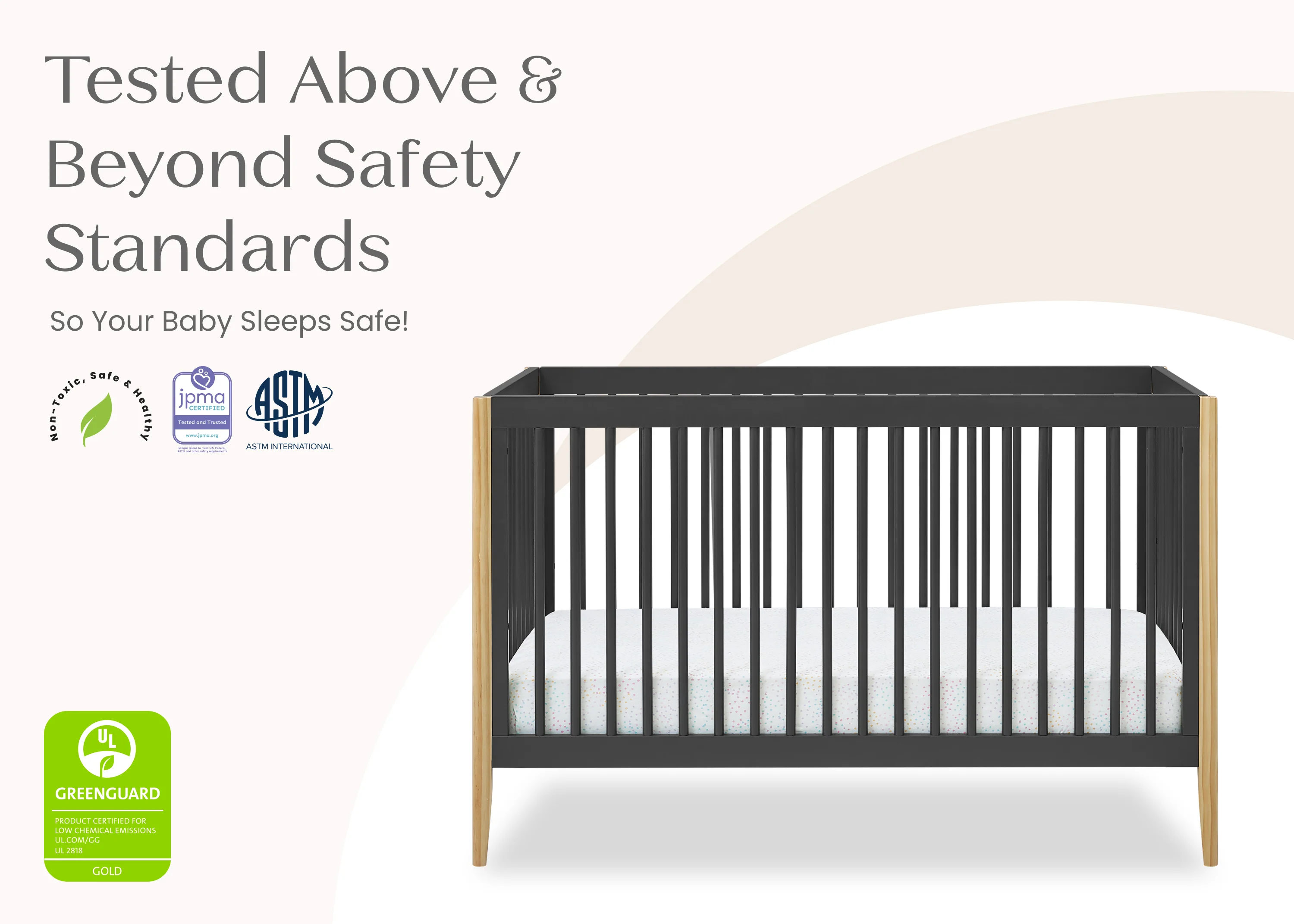 Casey 6-in-1 Convertible Crib - Image 8