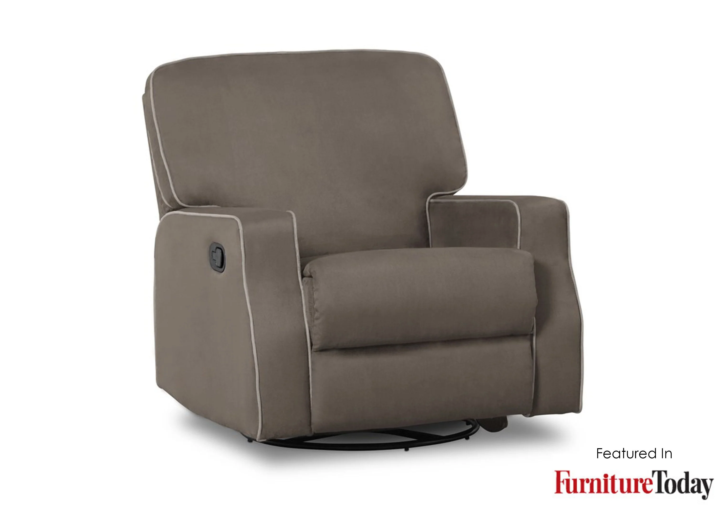 Charlie Nursery Recliner Swivel Glider Chair - Image 14