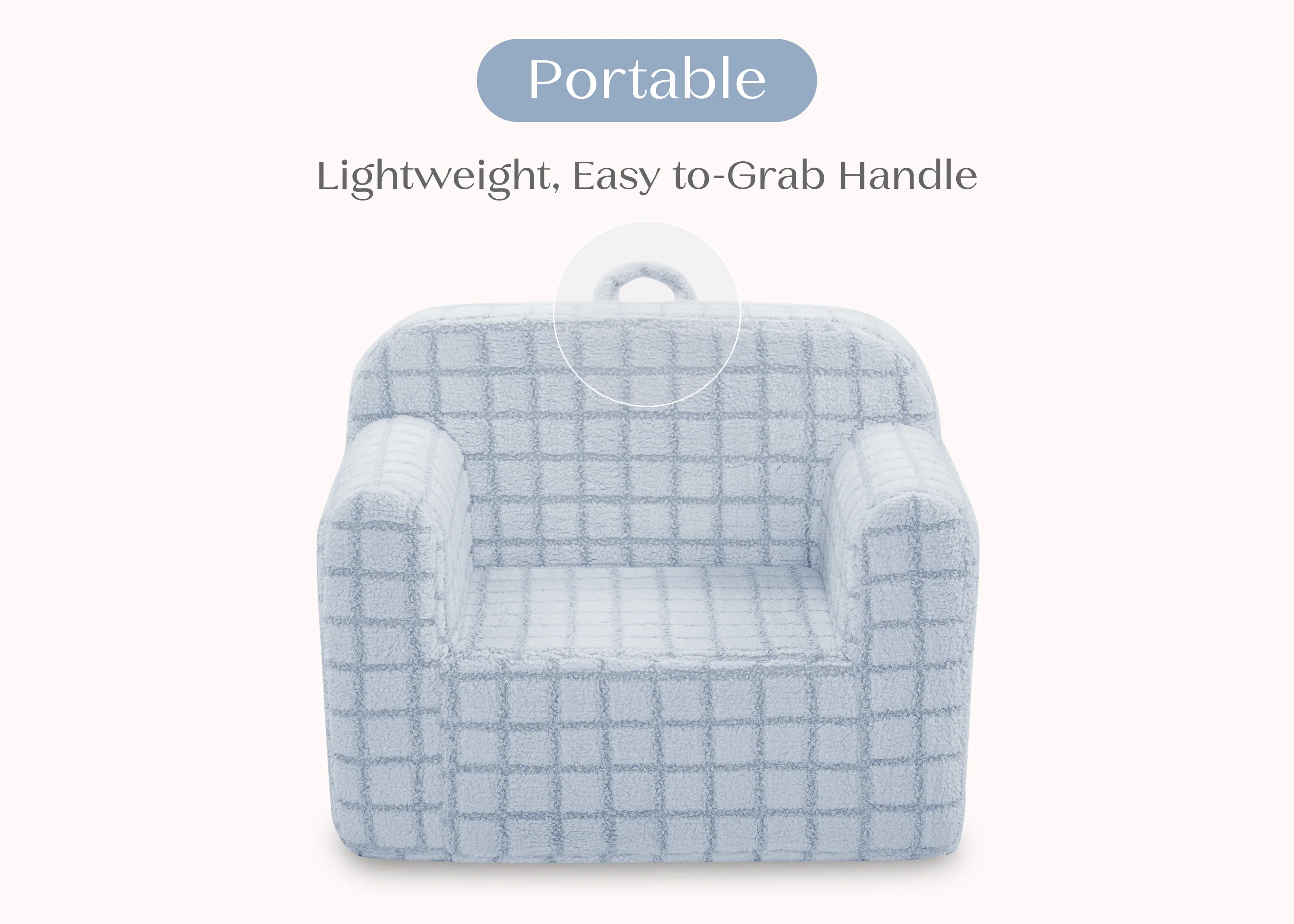Checkered Cozee Chair - Image 11