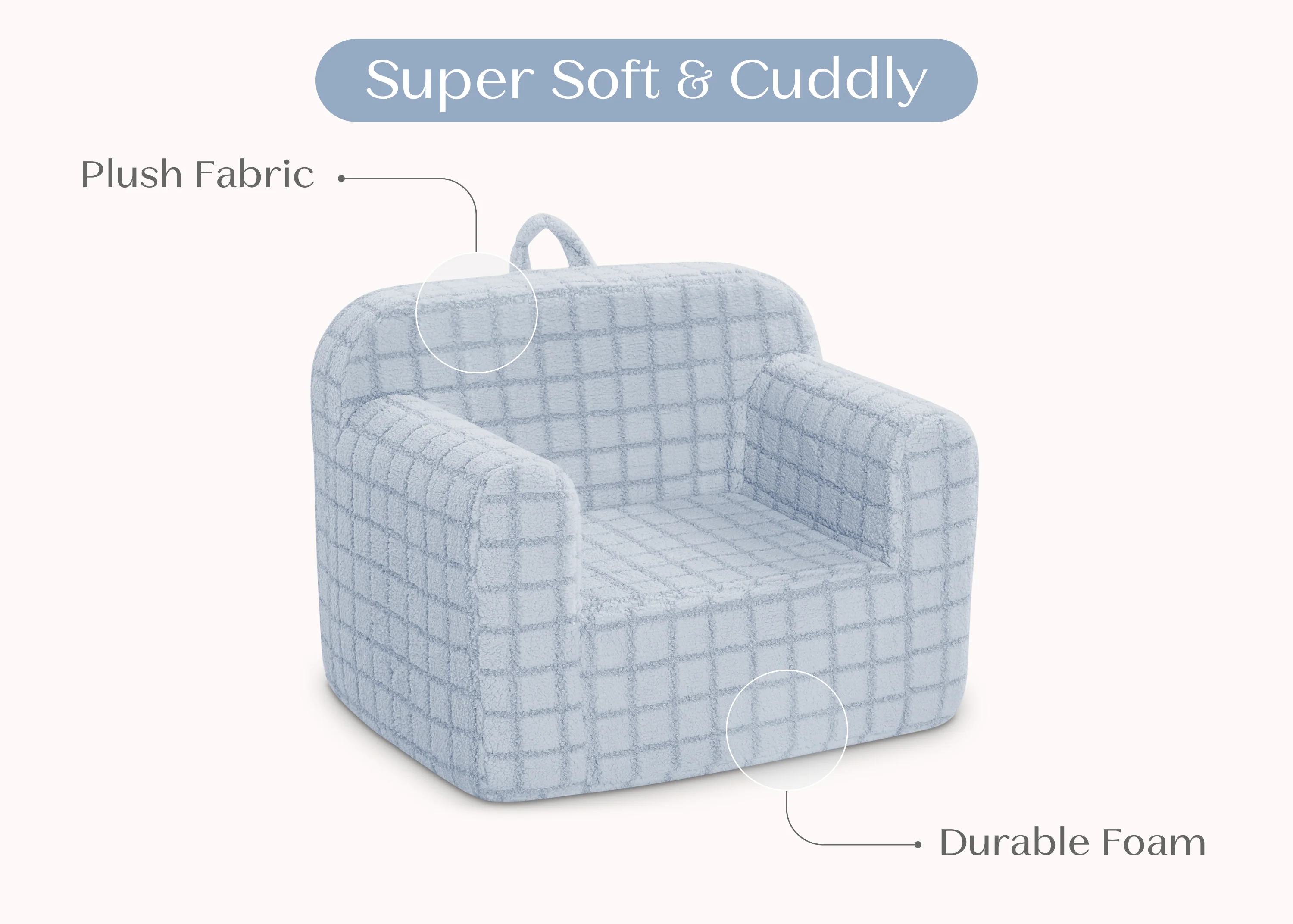Checkered Cozee Chair - Image 12