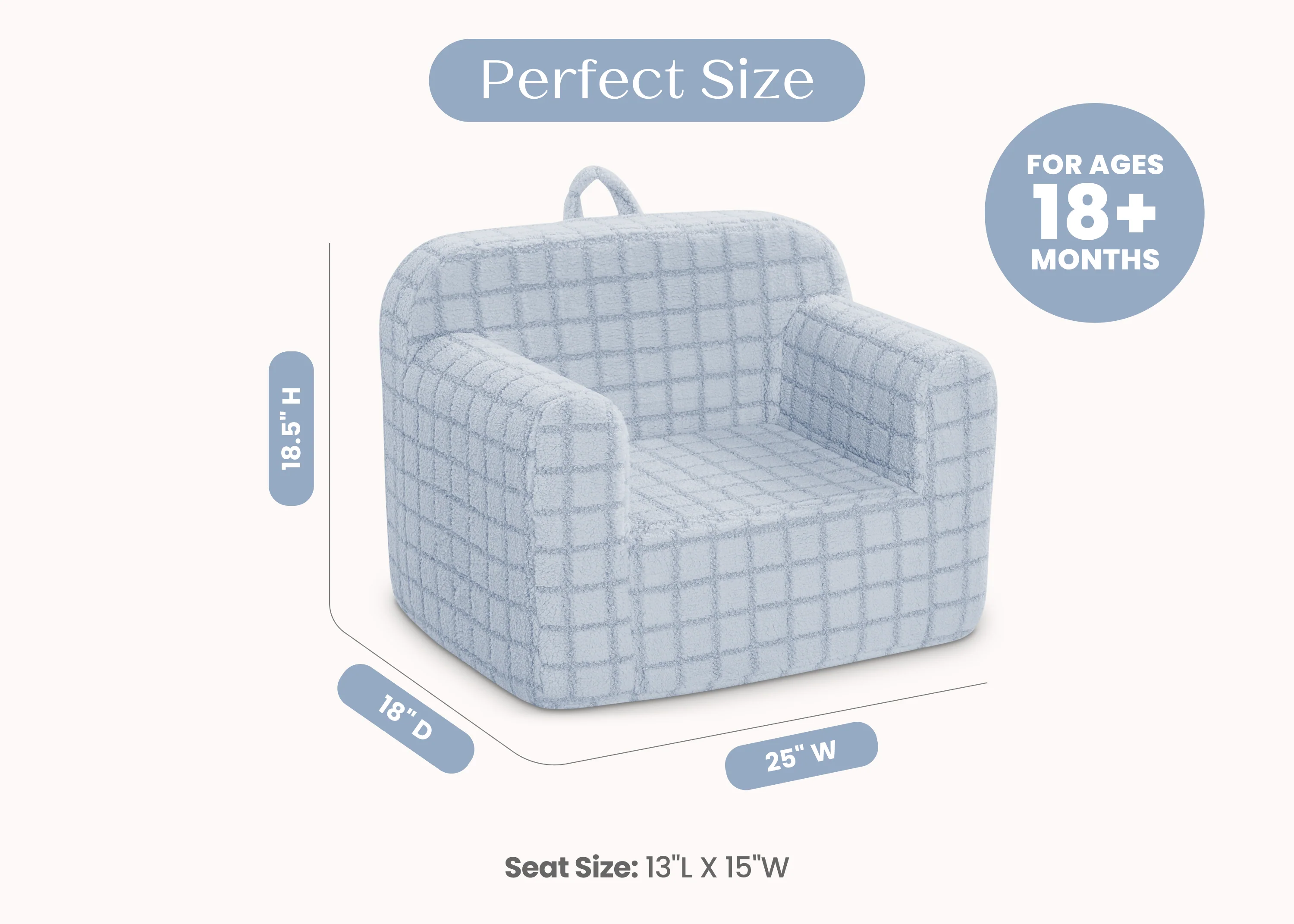 Checkered Cozee Chair - Image 14
