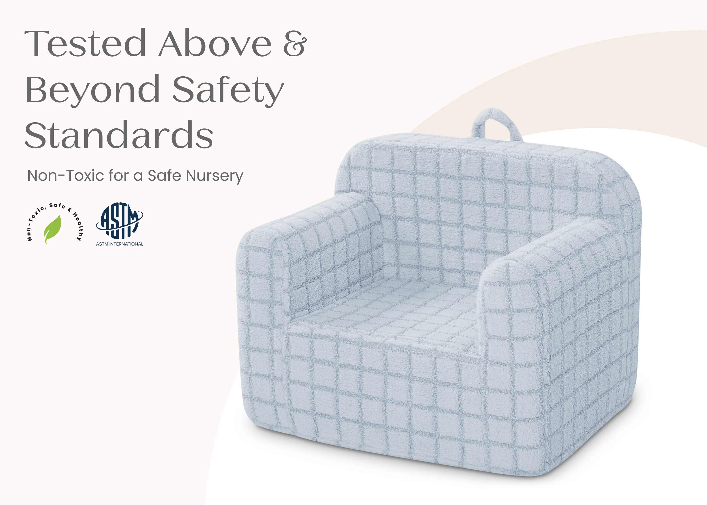 Checkered Cozee Chair - Image 16