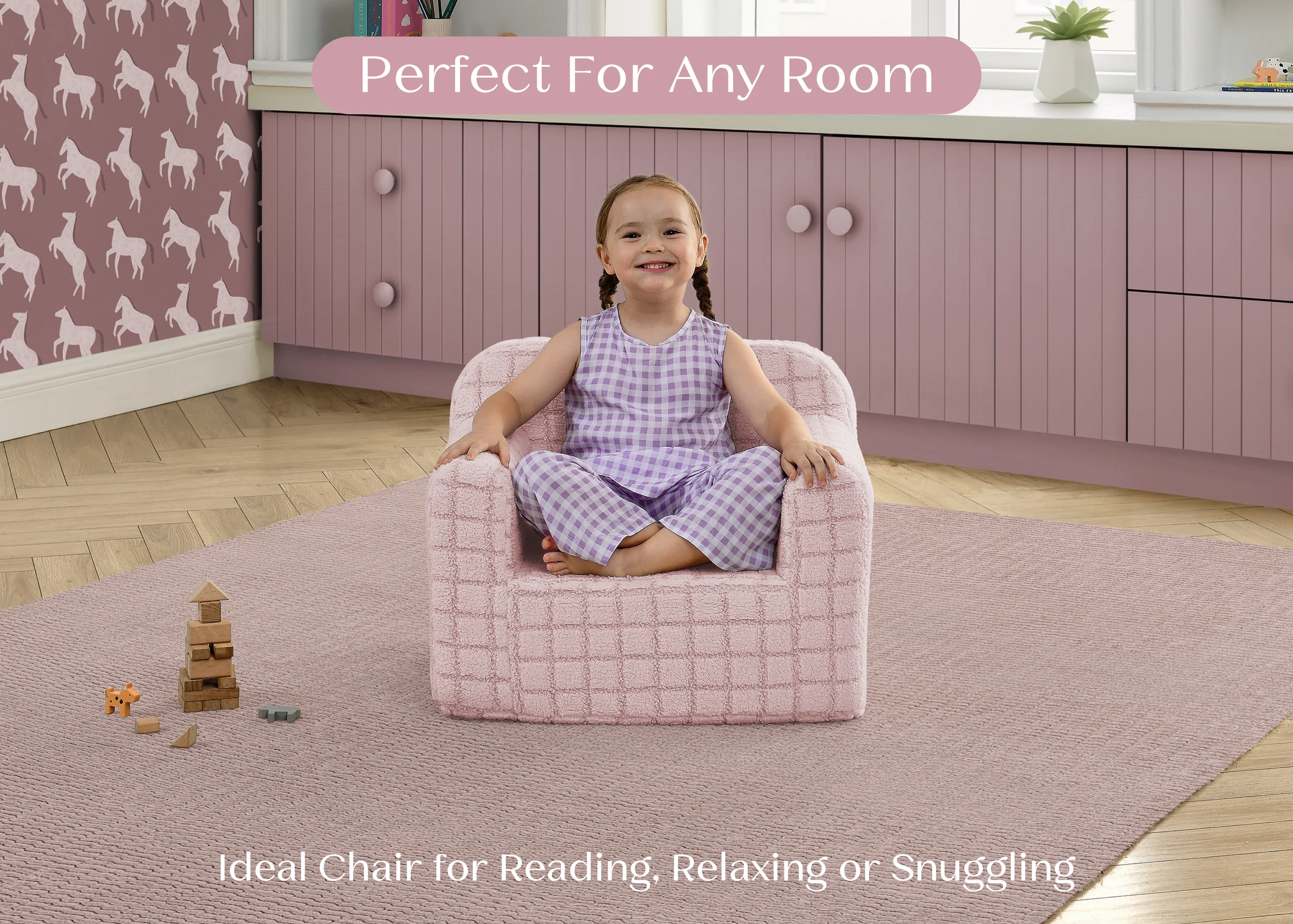 Checkered Cozee Chair - Image 35