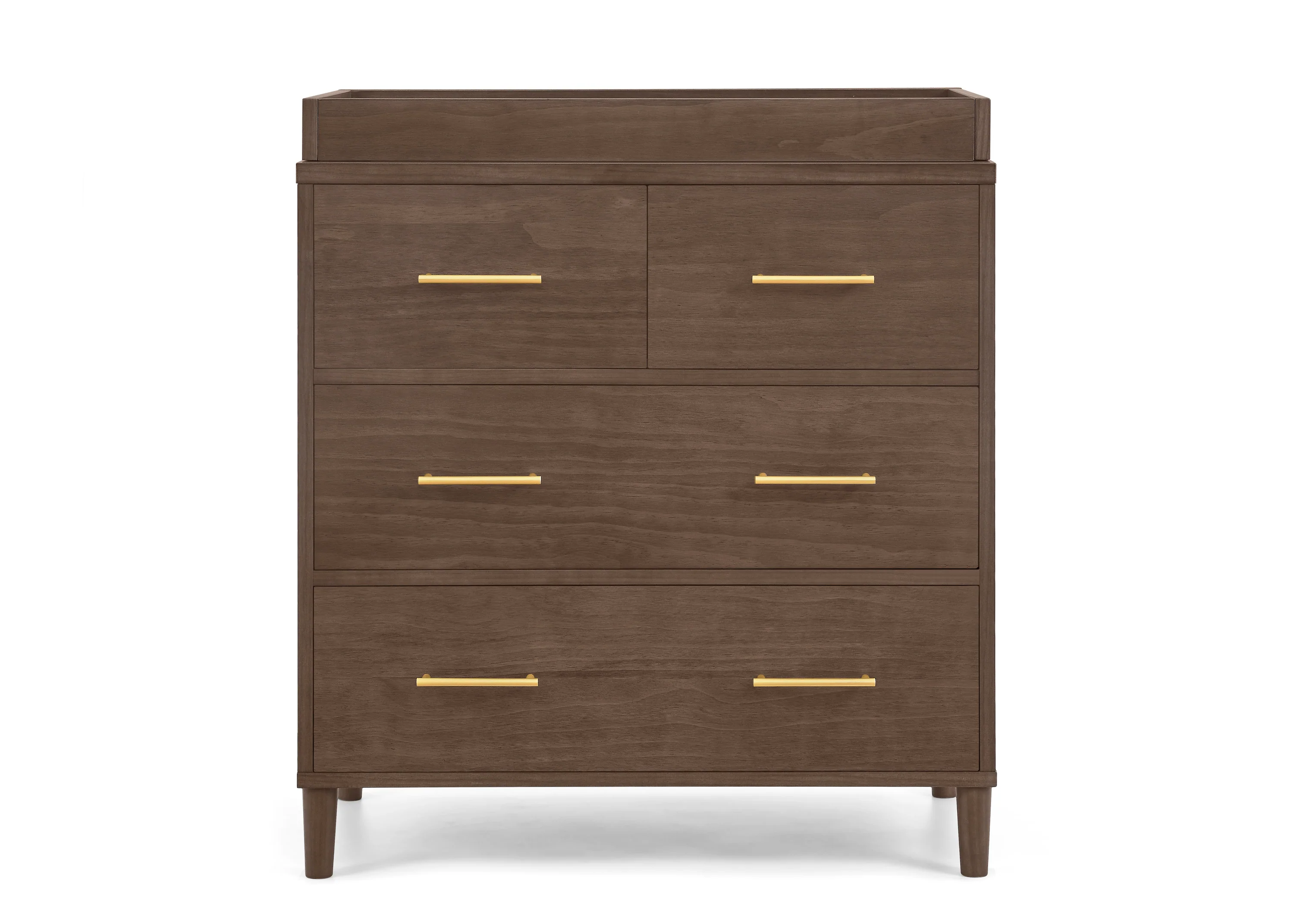 Classic 4 Drawer Dresser with Changing Top and Interlocking Drawers - Image 49