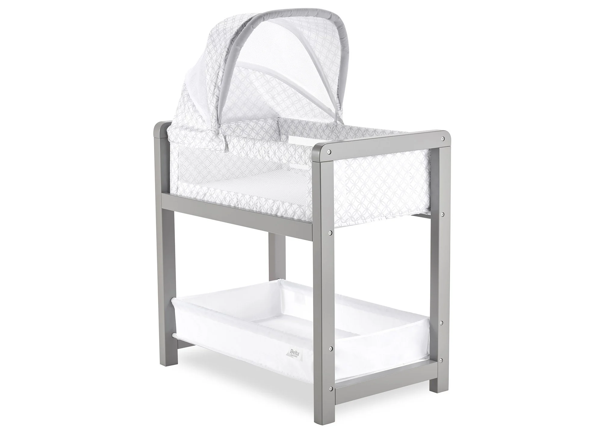Classic Deluxe Wood Bedside Bassinet Sleeper - Image 2