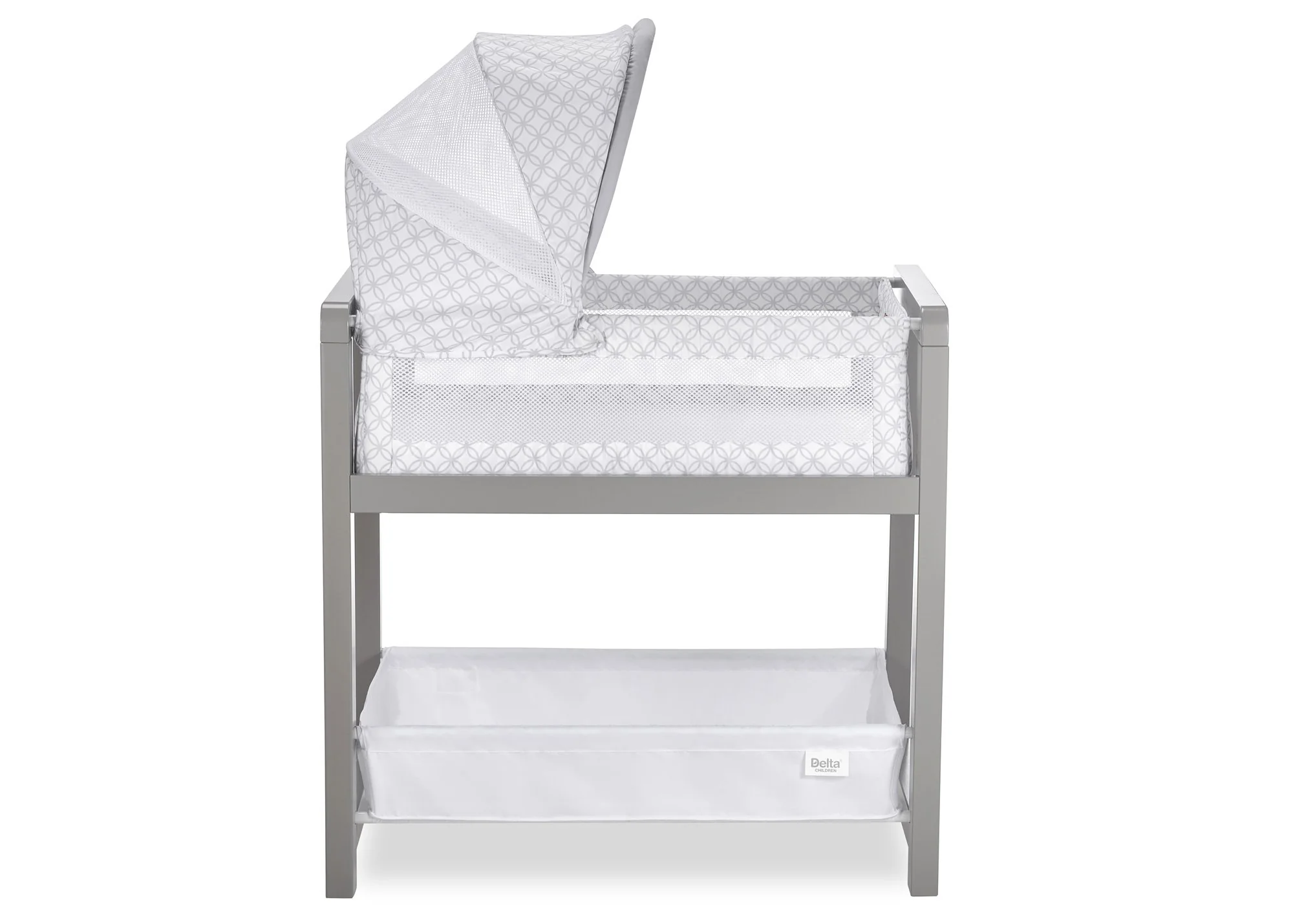 Classic Deluxe Wood Bedside Bassinet Sleeper - Image 3