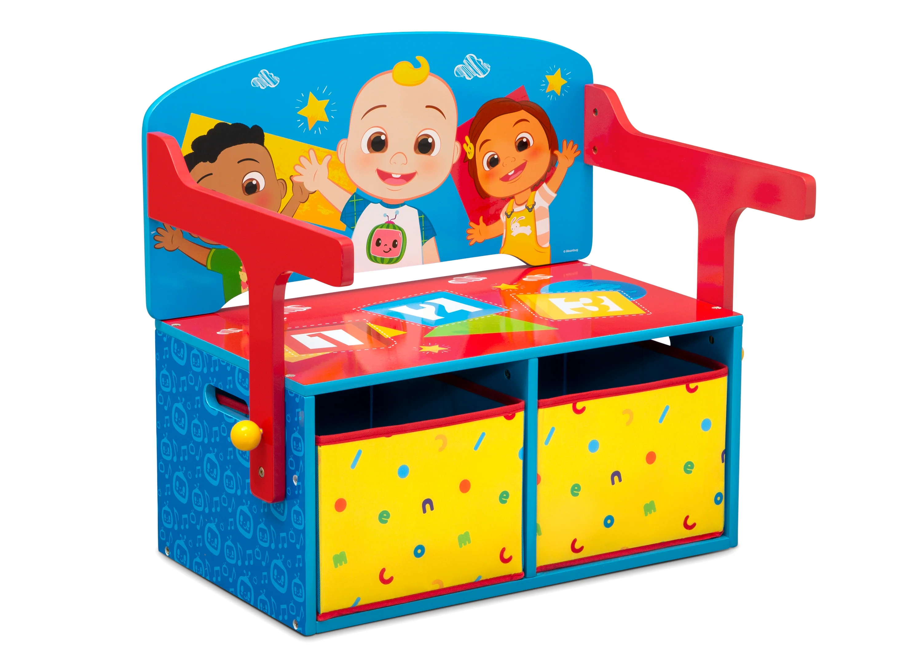 CoComelon 2-in-1 Activity Bench and Desk - Image 2
