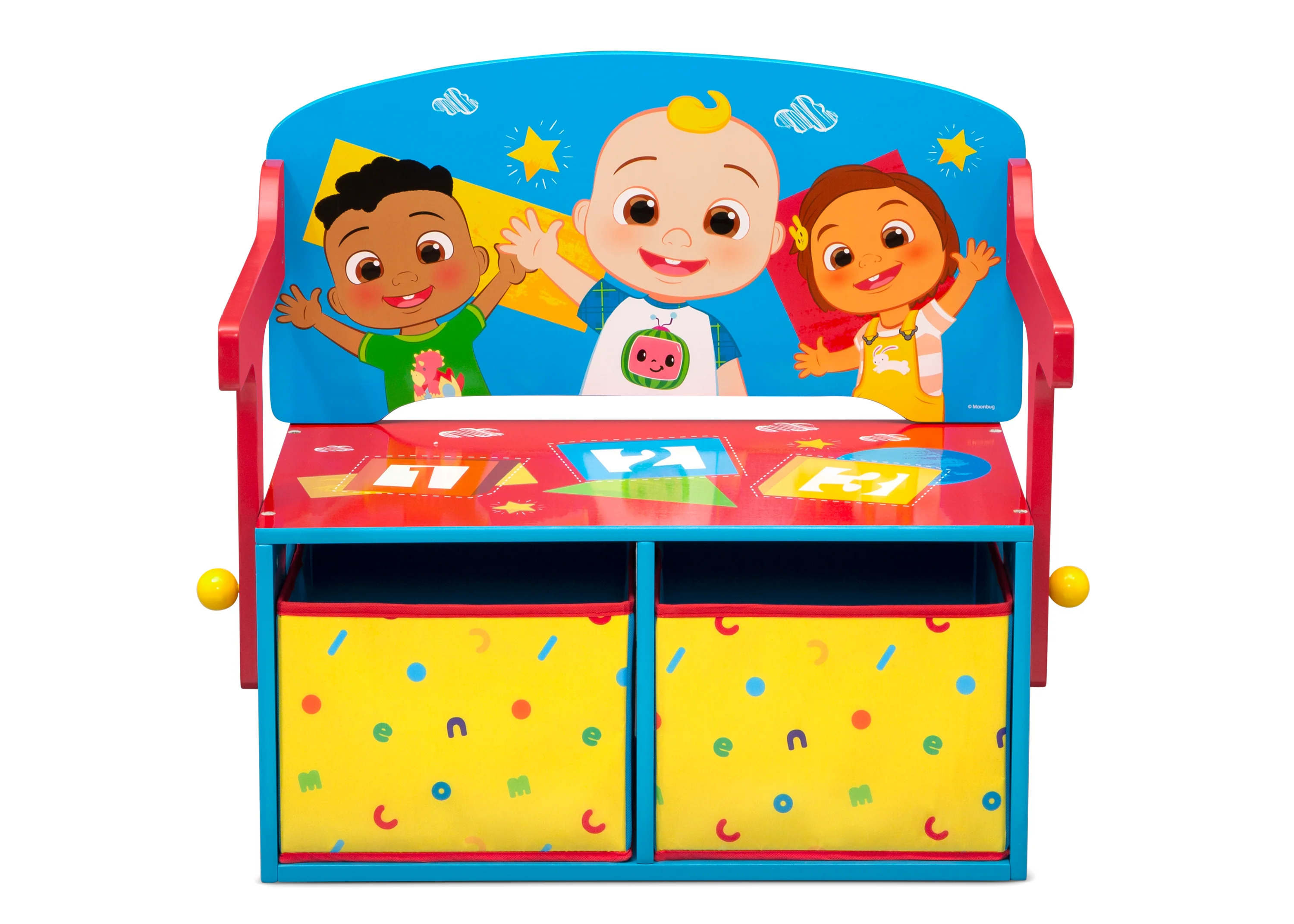 CoComelon 2-in-1 Activity Bench and Desk - Image 7