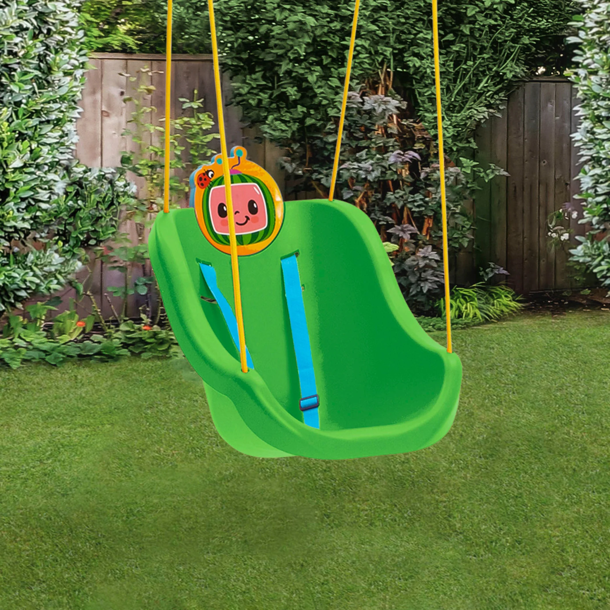 Cocomelon 2-In-1 Outdoor Kids Swing - Image 6