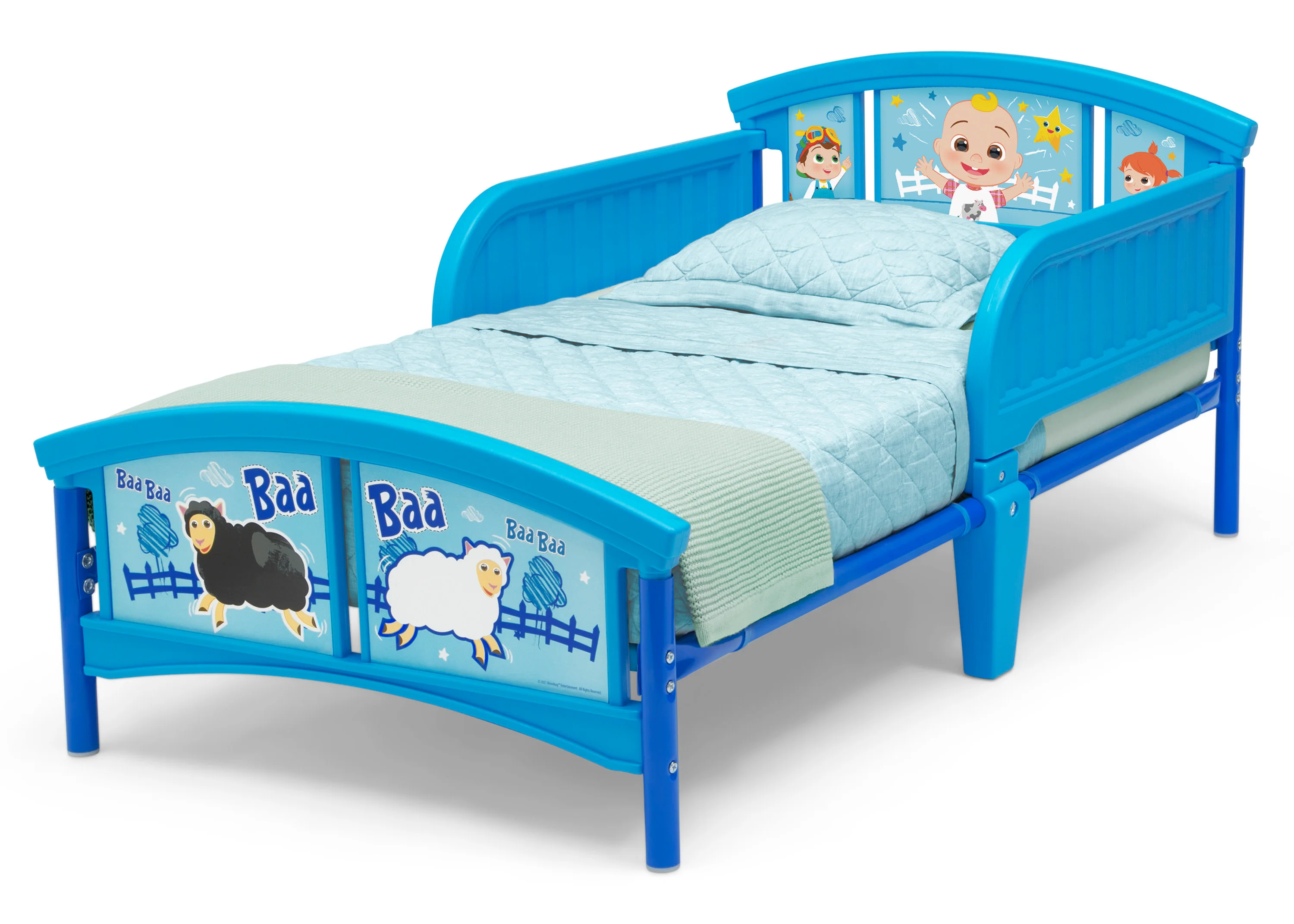 CoComelon Plastic Toddler Bed - Image 3