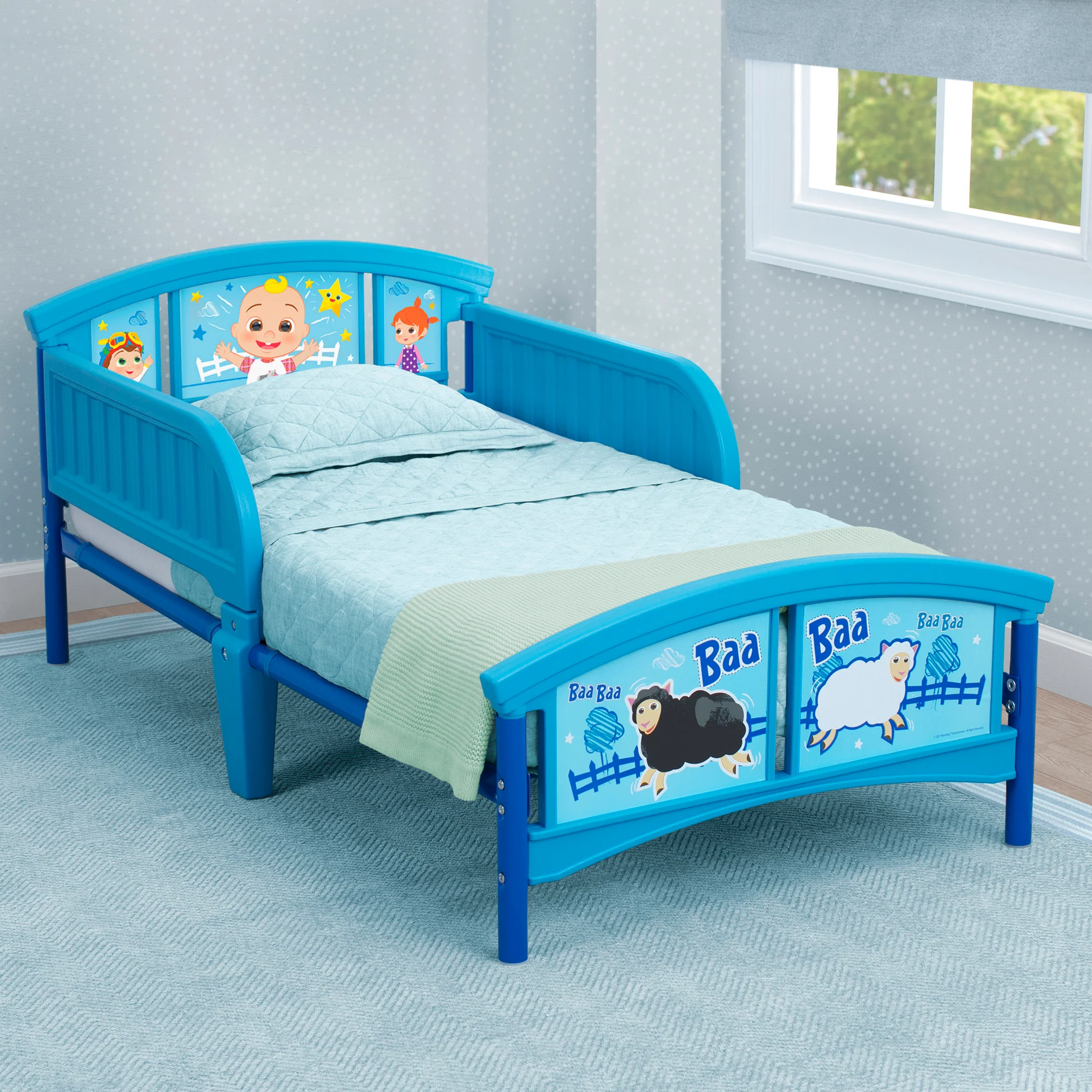 CoComelon Plastic Toddler Bed - Image 5