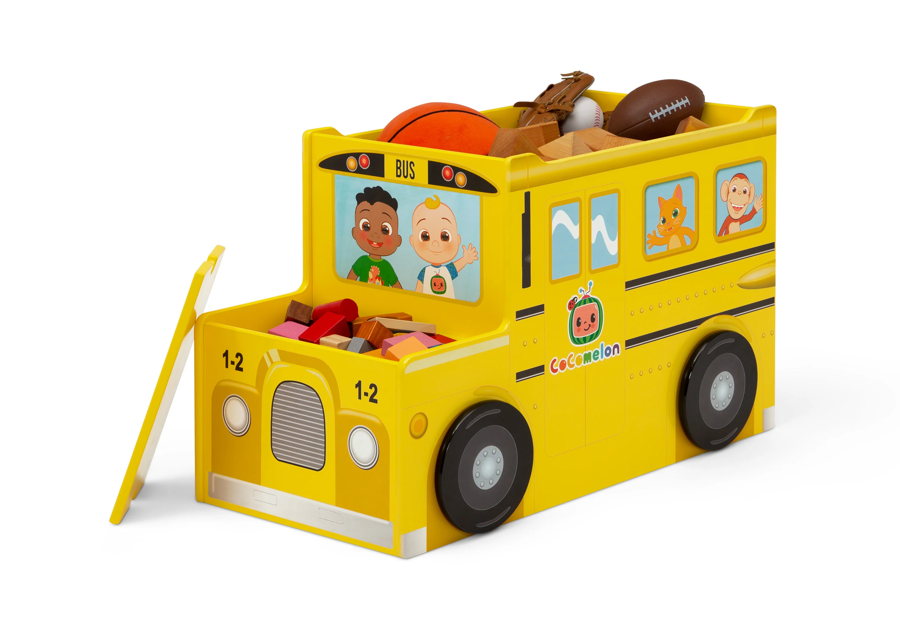 CoComelon School Bus Toy Box - Image 4
