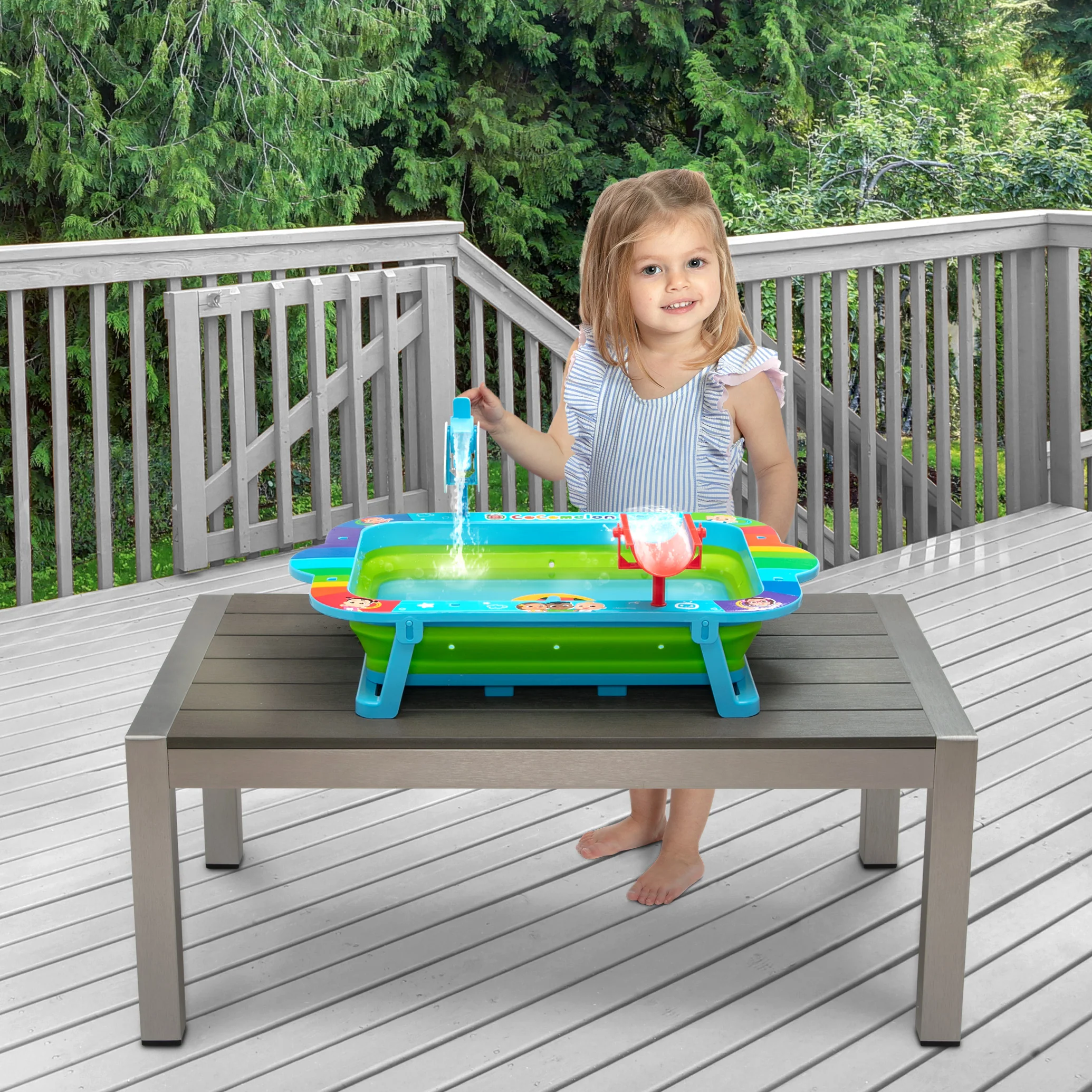 CoComelon Water Activity Table - Collapsible & Portable - Image 15