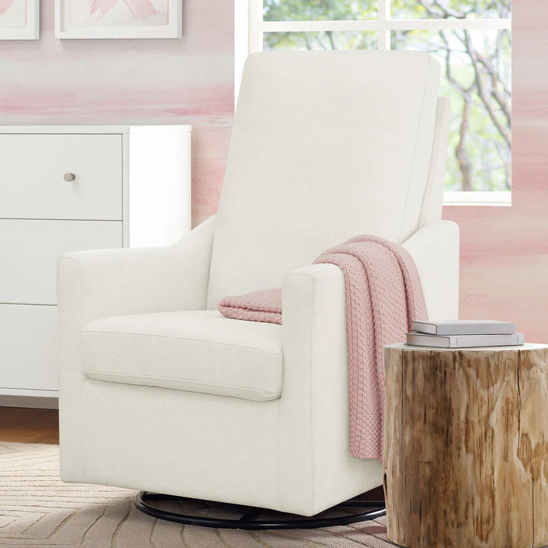 Andie Nursery Glider Swivel Chair with LiveSmart Fabric - Image 34