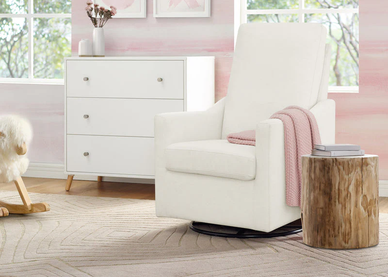 Andie Nursery Glider Swivel Chair with LiveSmart Fabric - Image 36