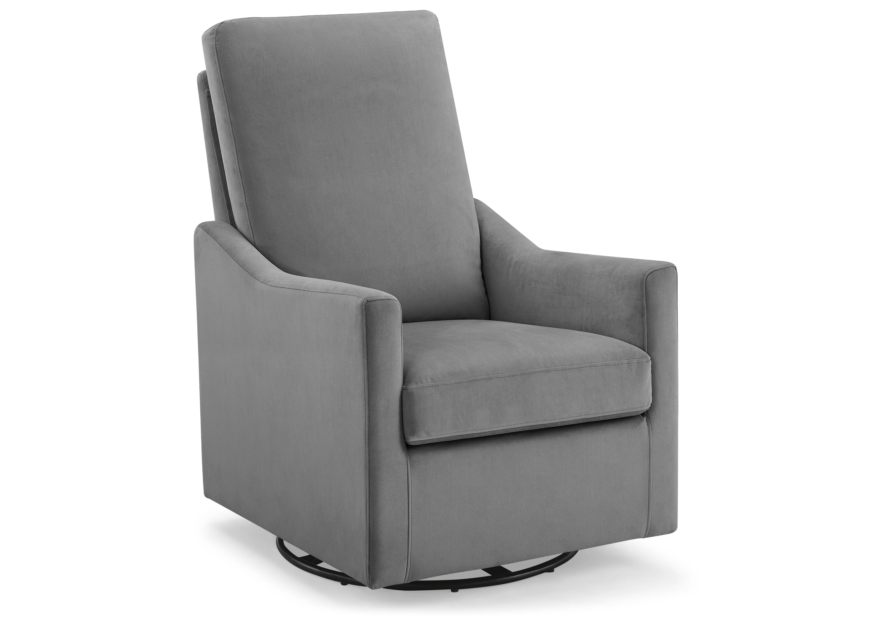 Andie Nursery Glider Swivel Chair with LiveSmart Fabric - Image 5