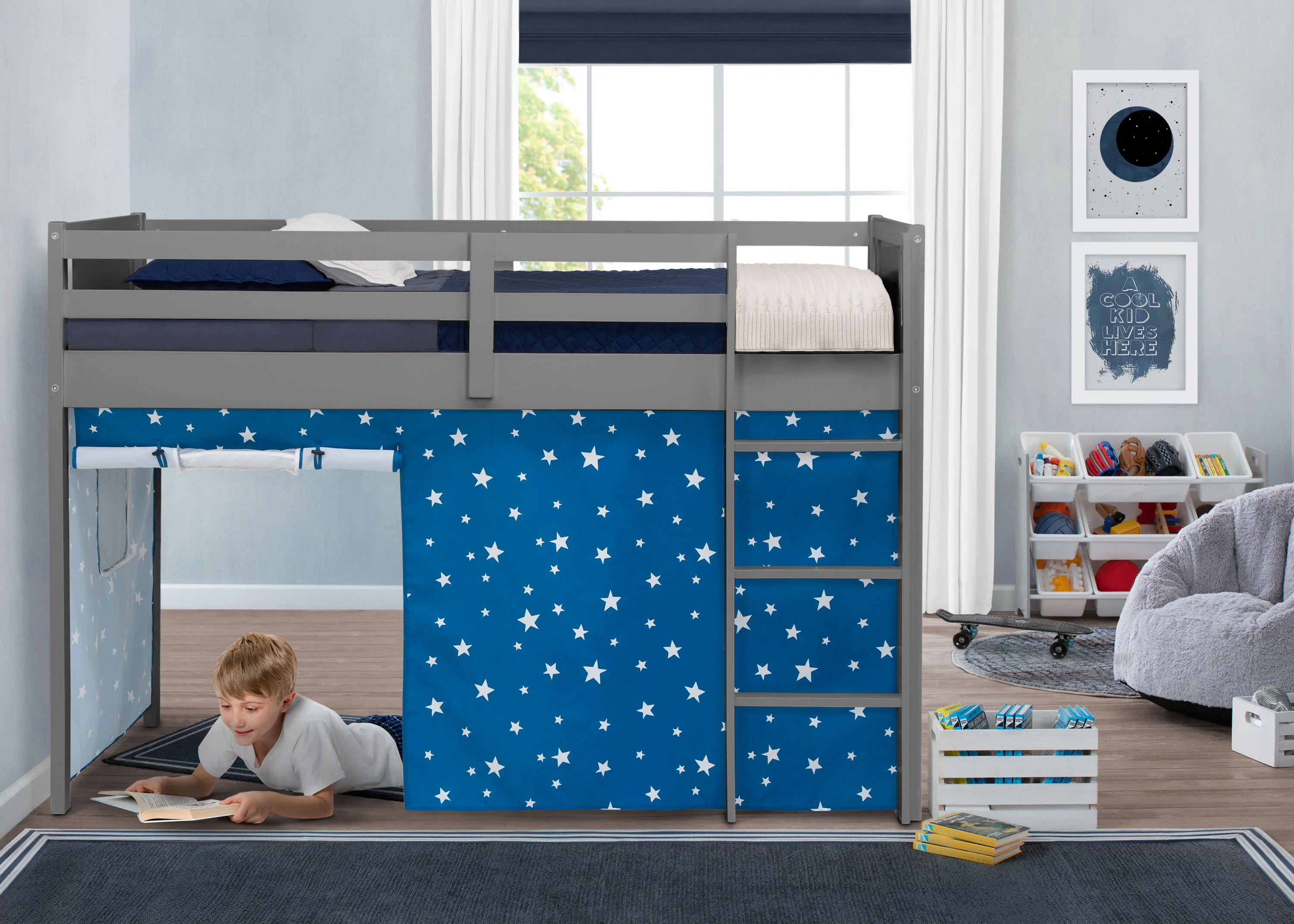 Bed Tent - Curtain Set for Twin Loft or Bunk Bed (Bed Sold Separately) - Image 12