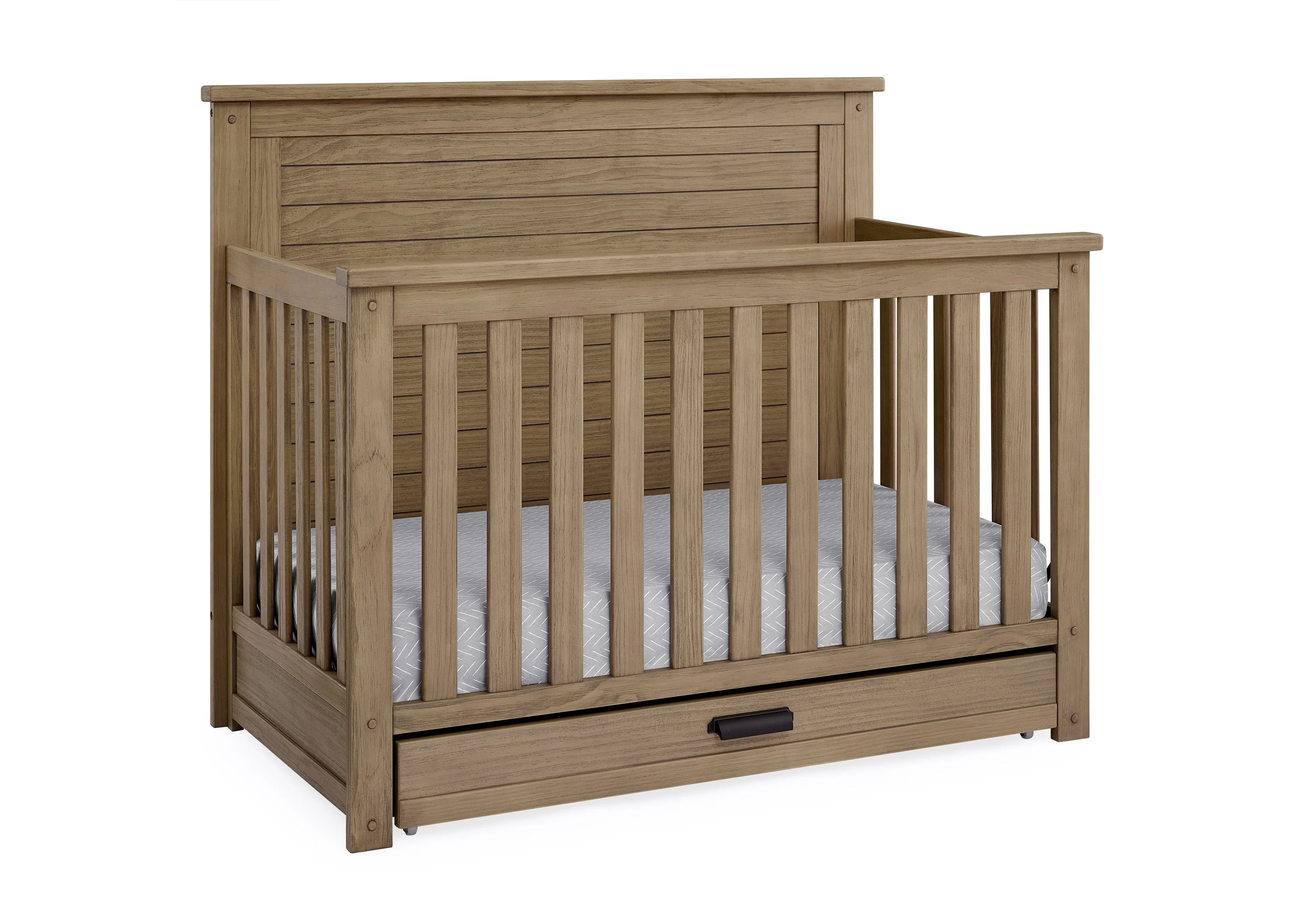 Caden 6-in-1 Convertible Crib with Trundle Drawer - Image 3