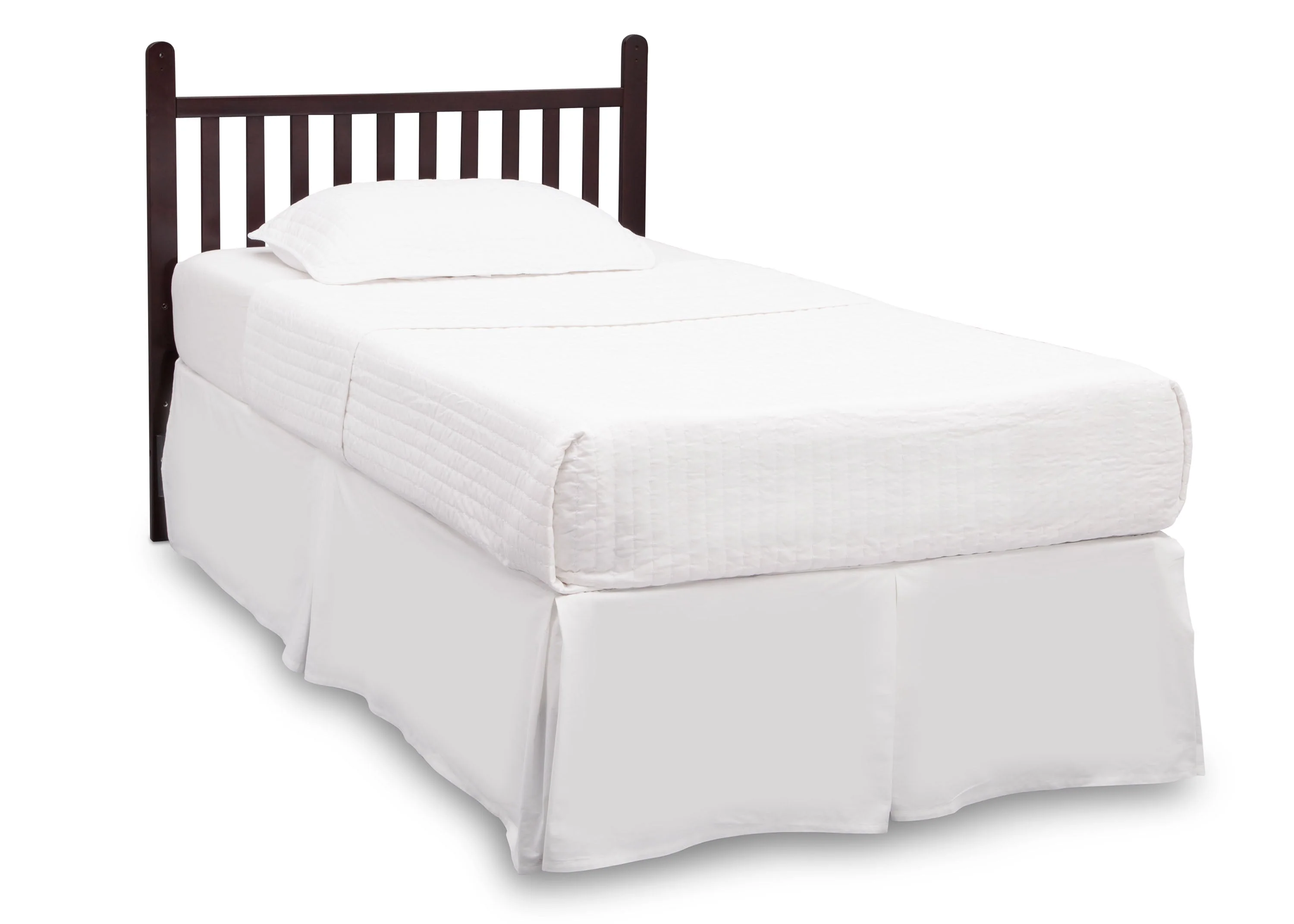 Classic Mini Crib with 2.75-inch Mattress - Convertible to Twin Bed - Image 4