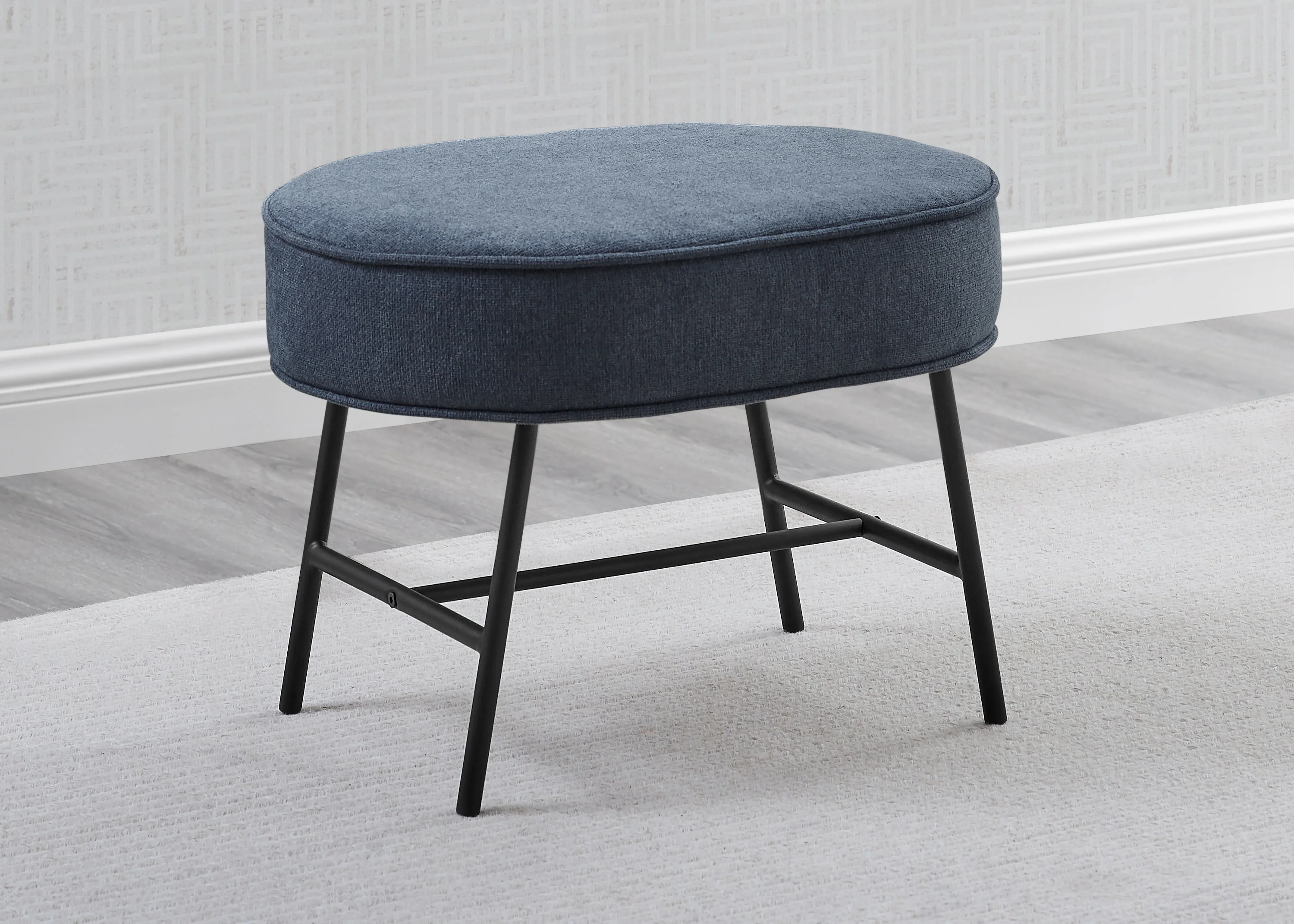 Ella Ottoman with LiveSmart Evolve Fabric - Image 10