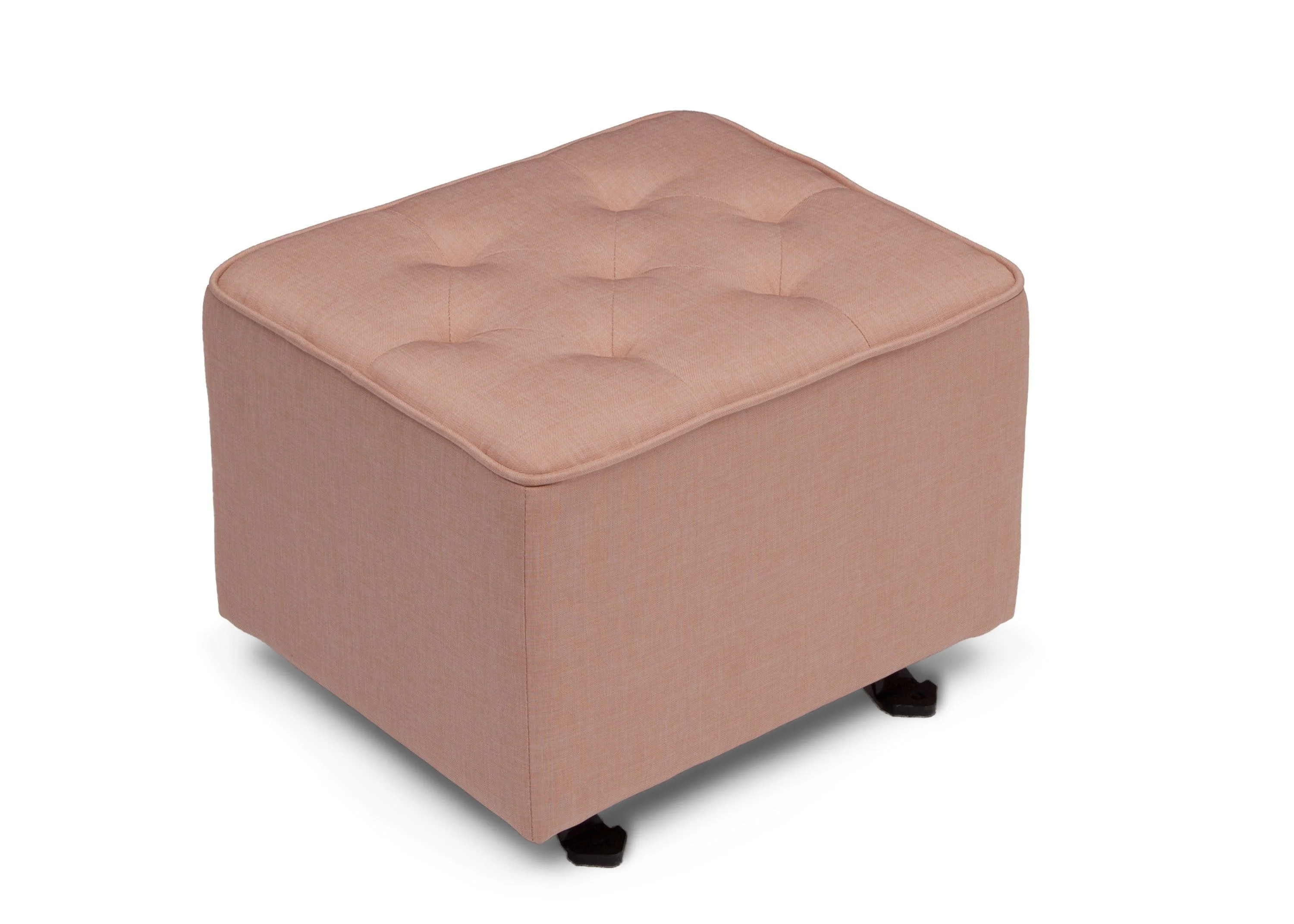 Emma Diamond Tufted Nursery Gliding Ottoman - Image 2