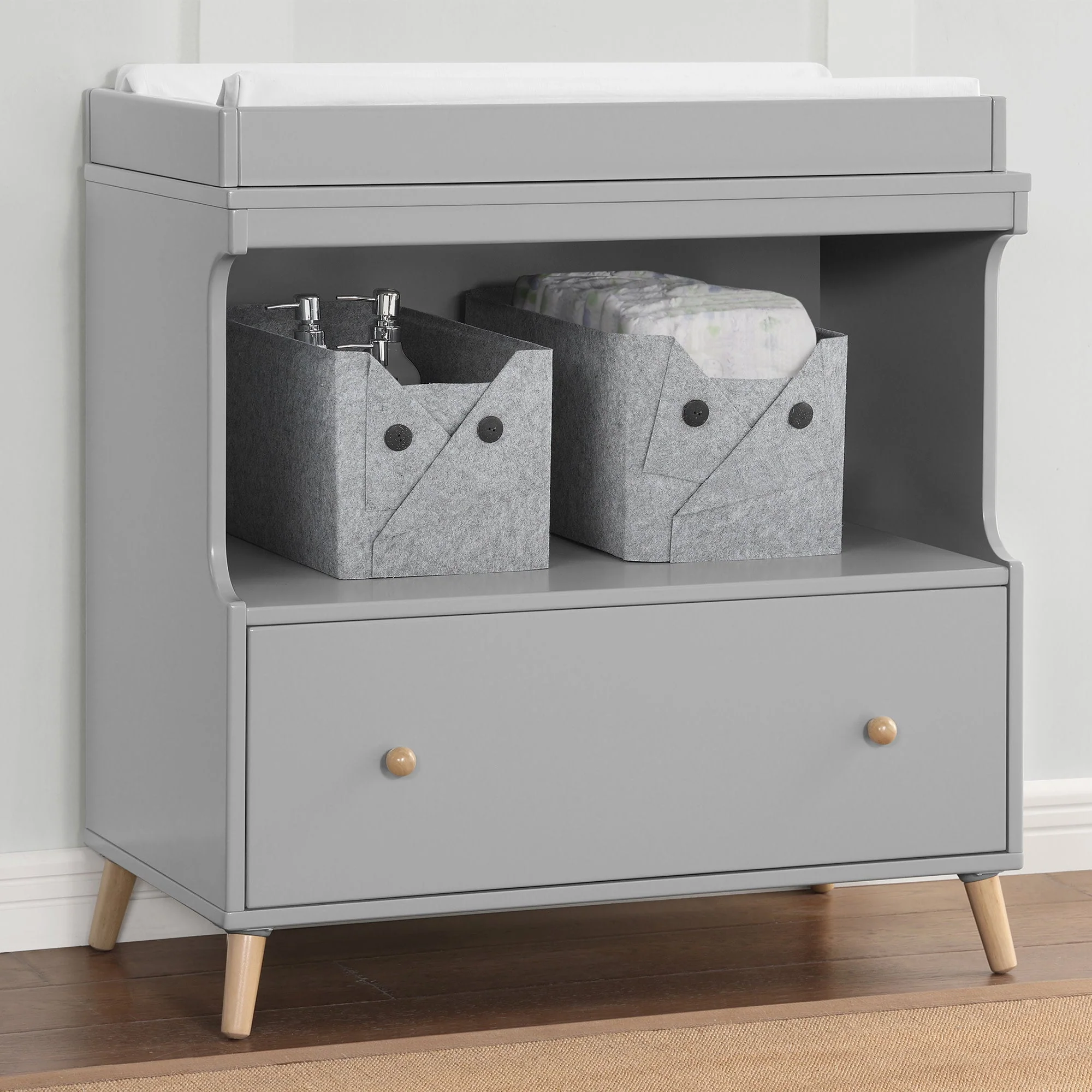 Essex Convertible Changing Table with Drawer - Image 5