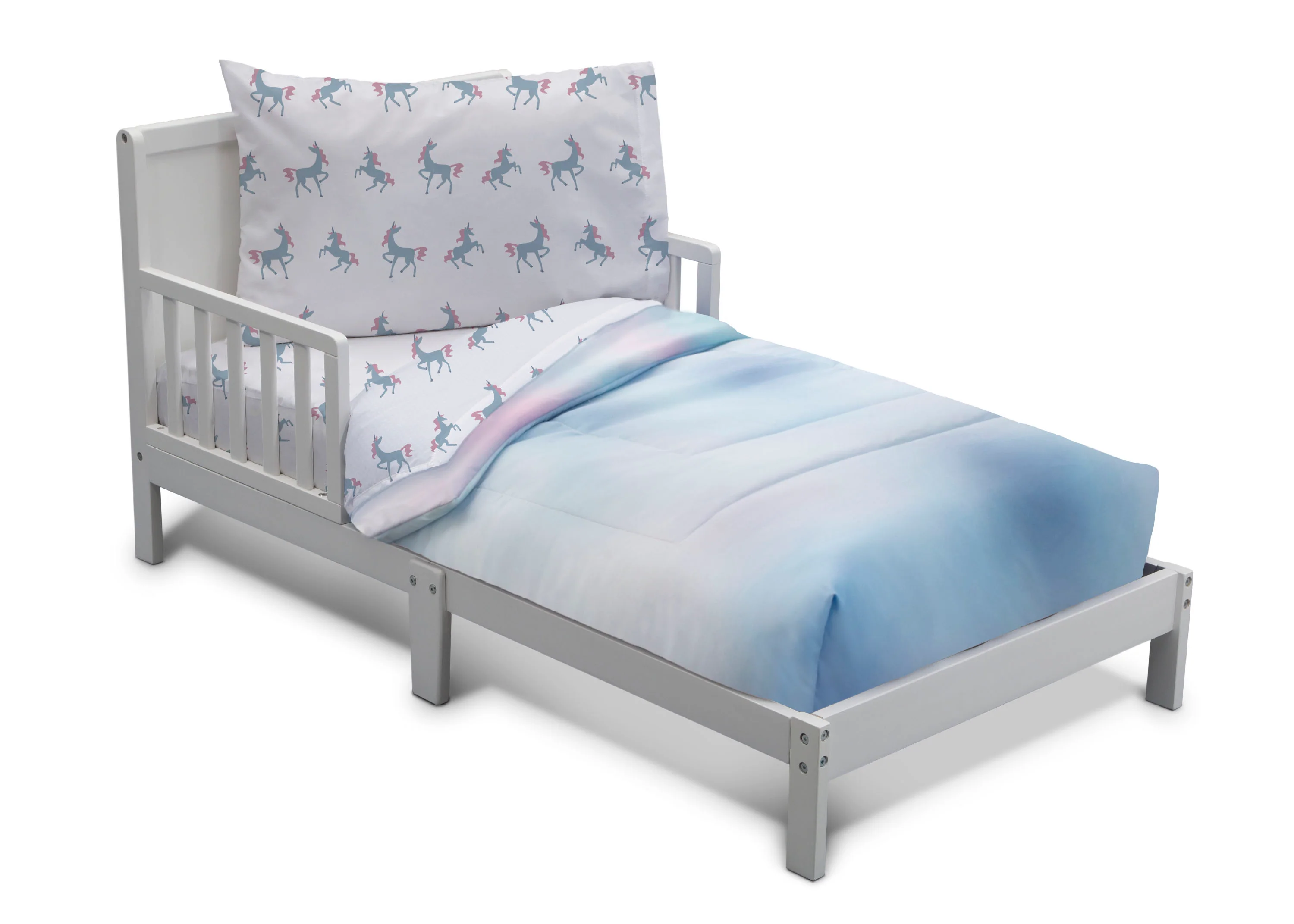 Girls 4-Piece Toddler Bedding Set - Image 4