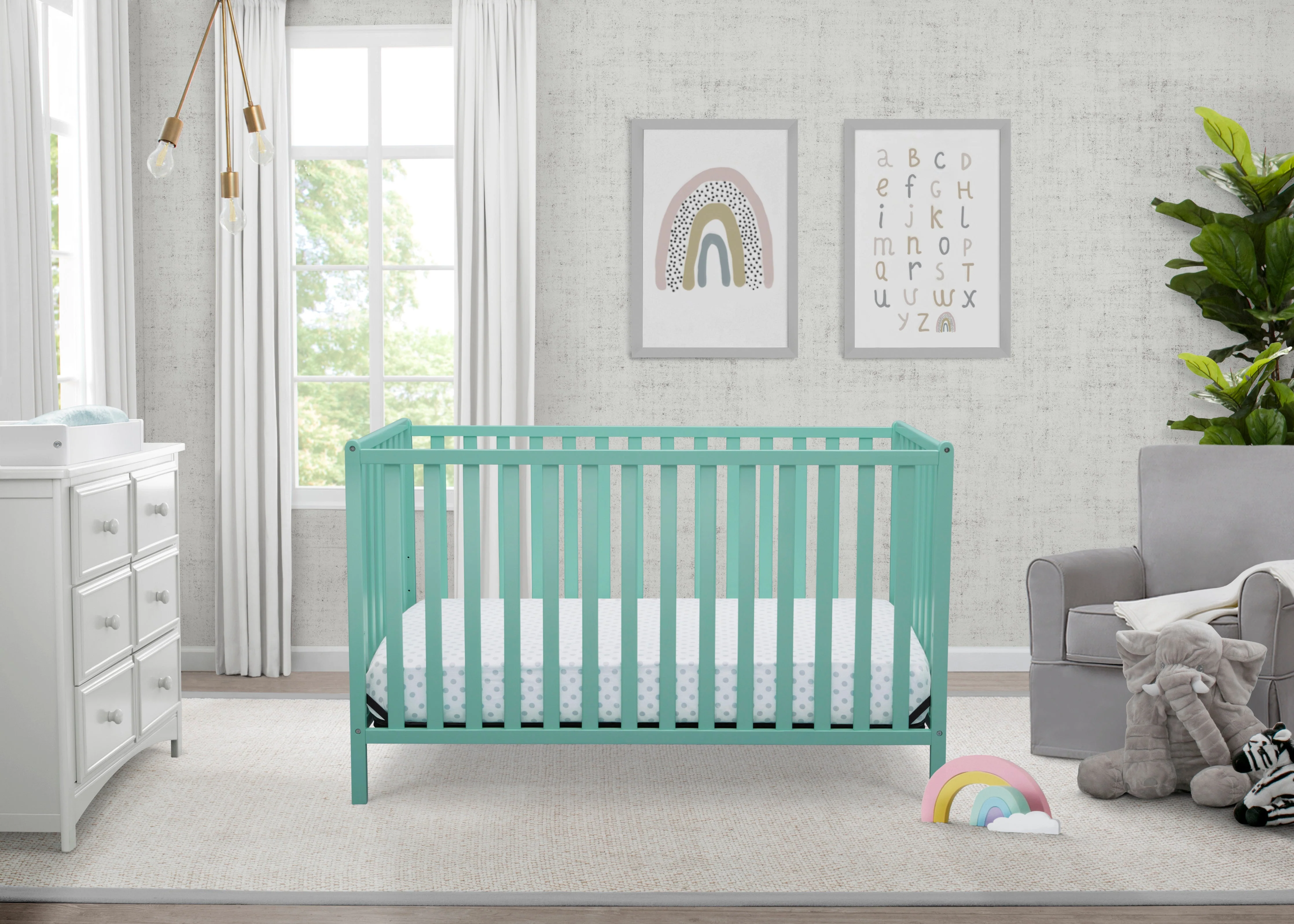 Heartland 4-in-1 Convertible Crib