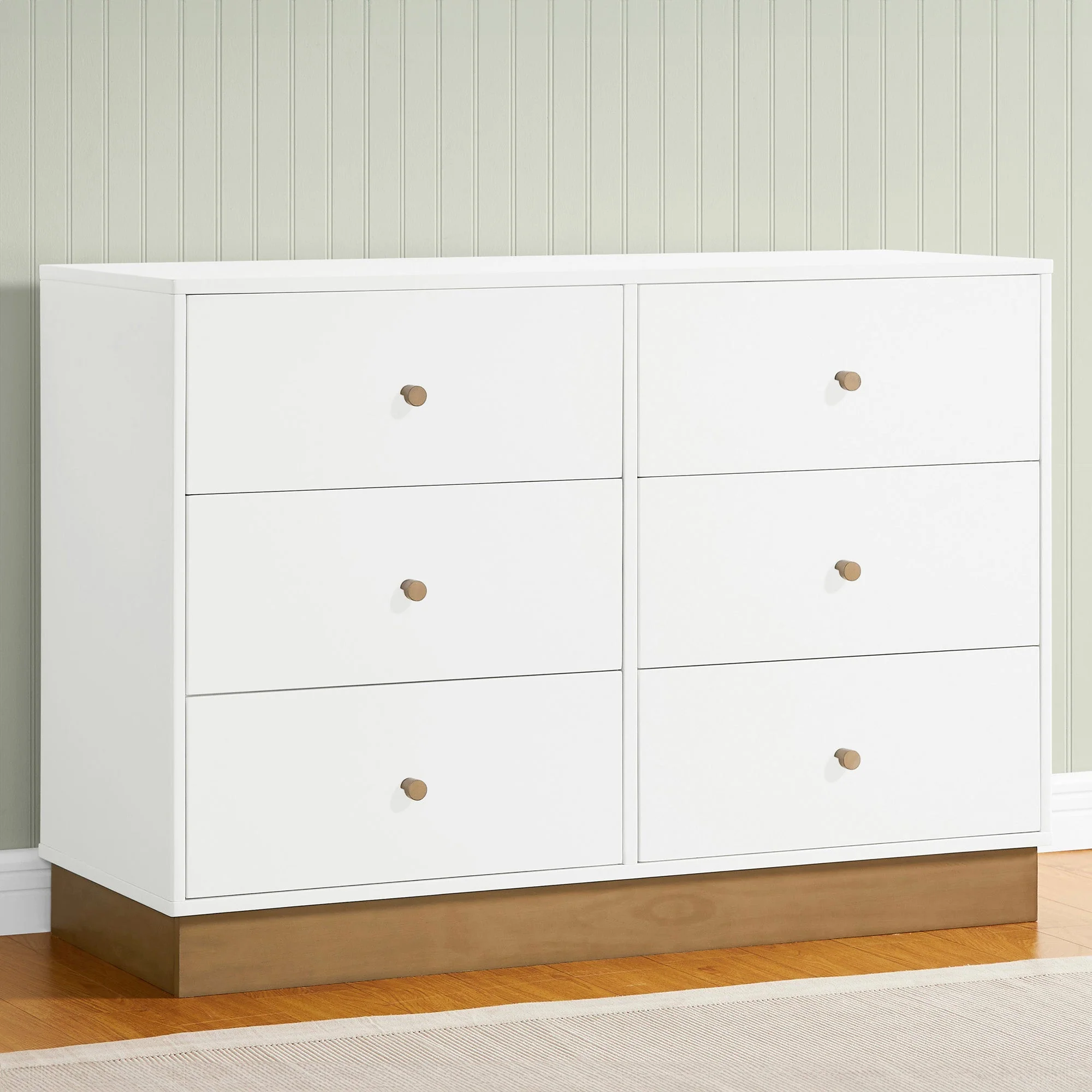 James 6 Drawer Dresser with Changing Top and Interlocking Drawers - Image 11