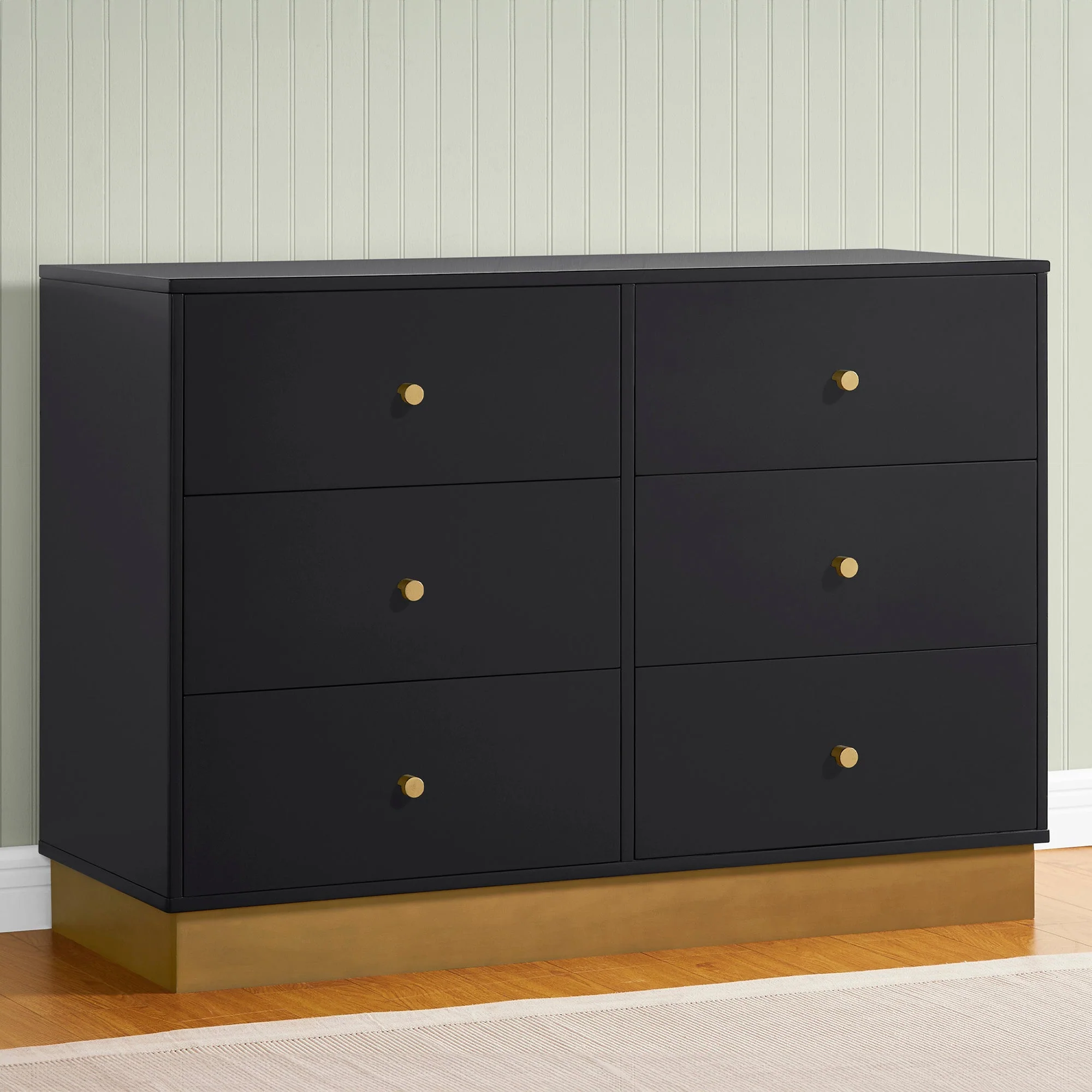 James 6 Drawer Dresser with Changing Top and Interlocking Drawers - Image 12