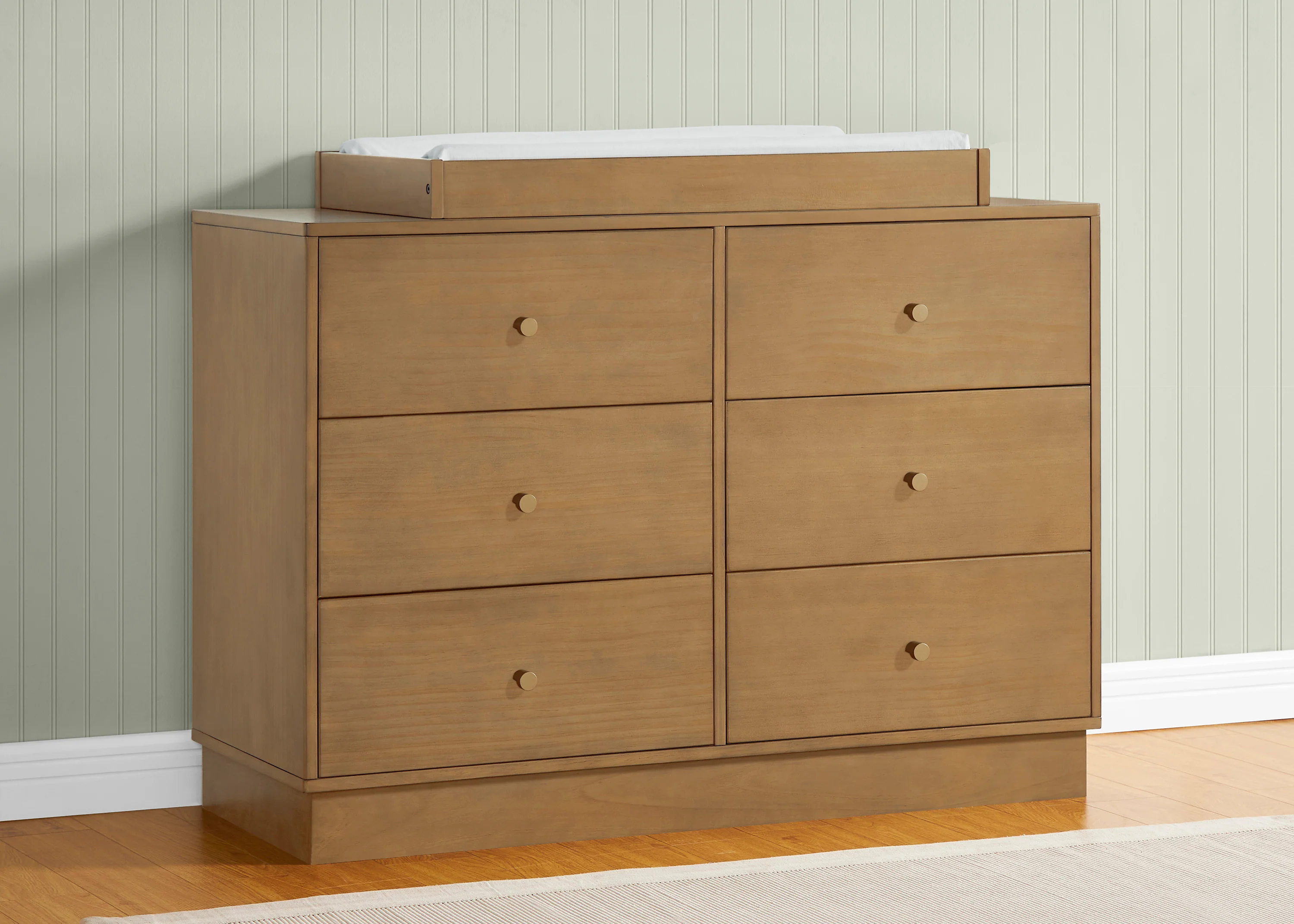 James 6 Drawer Dresser with Changing Top and Interlocking Drawers - Image 18
